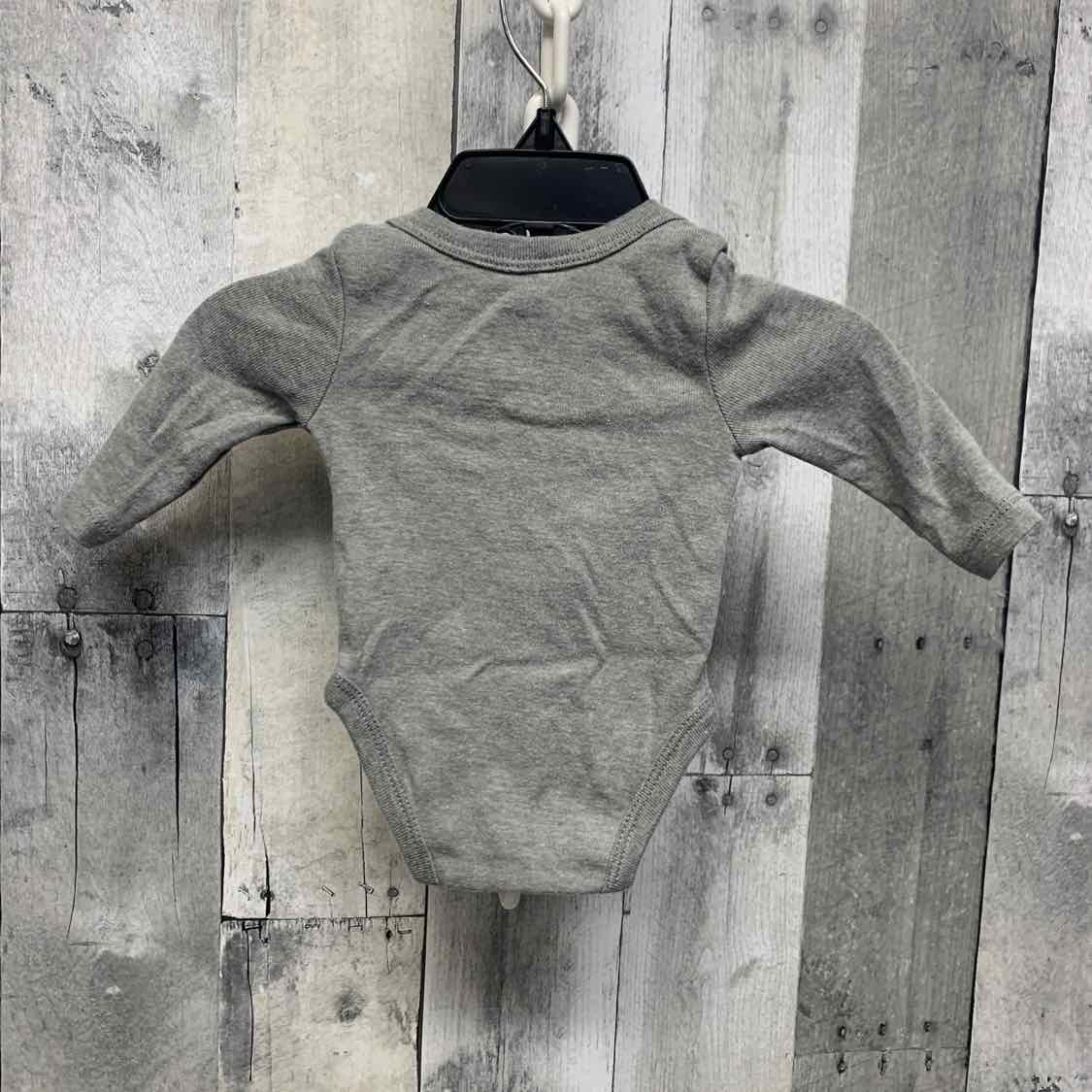 Size Newborn Gray Sport Brand Bodysuit