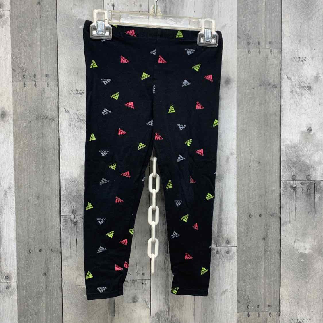 Size 5 Black Print Sport Brand Leggings