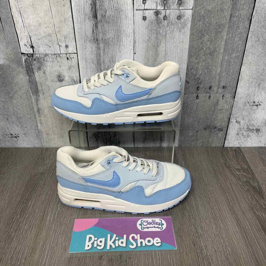 Size 3 Blue/White Sport Brand Sneakers