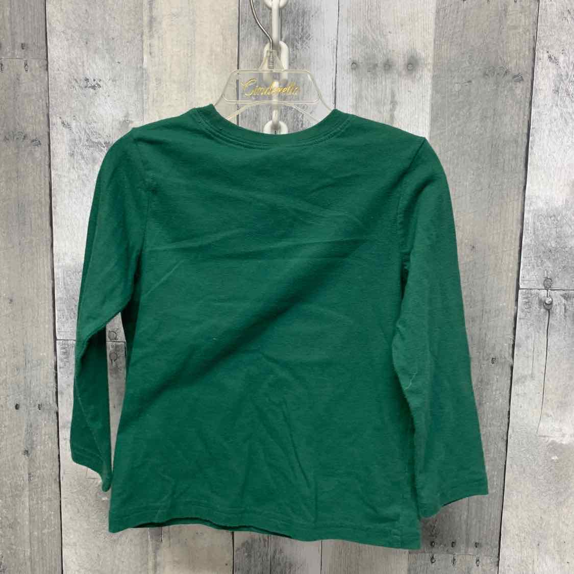 Size 3T Green Graphic Okie Dokie Long Sleeve Shirt
