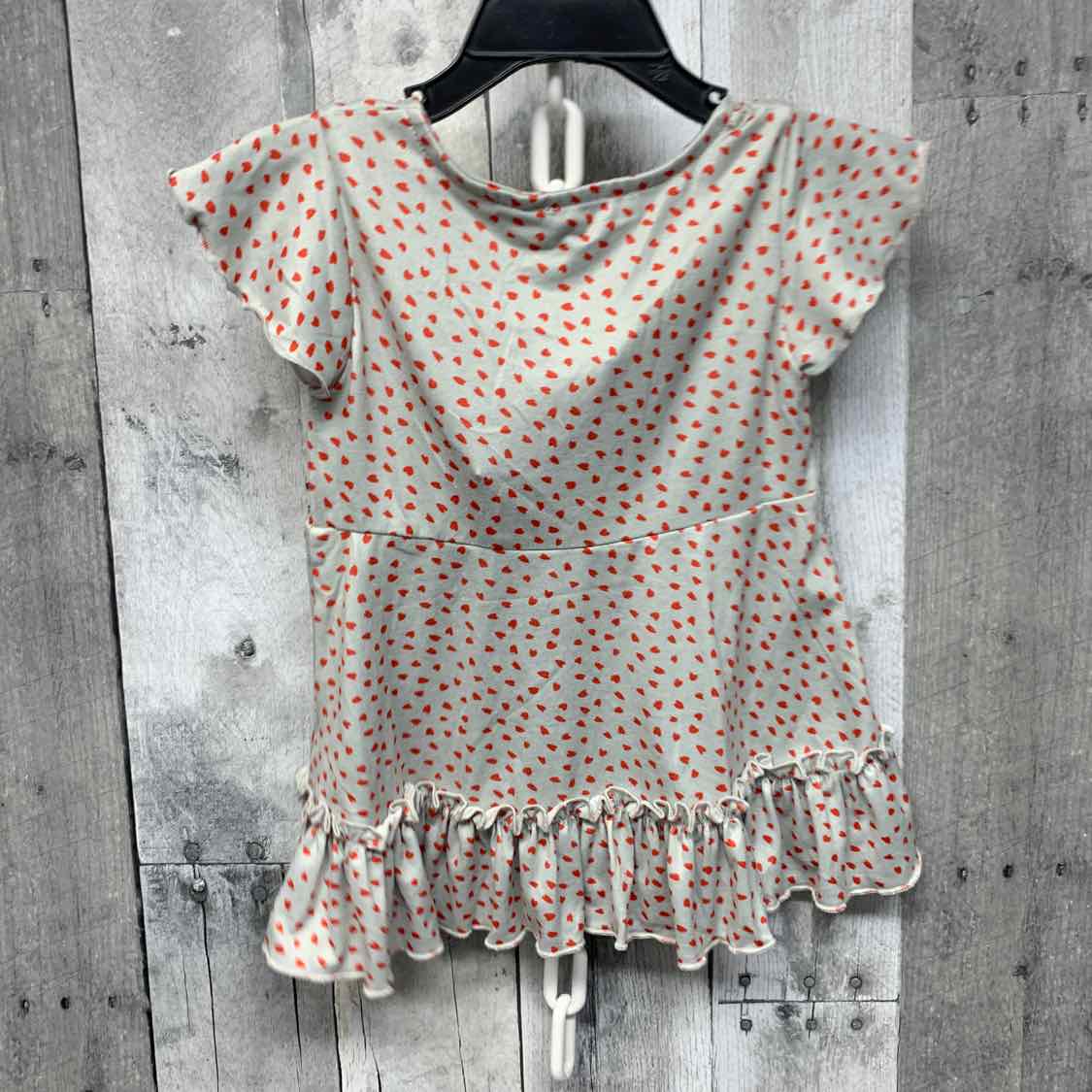 Size 9-12 Months Green Print Bailey's Blossoms Dress