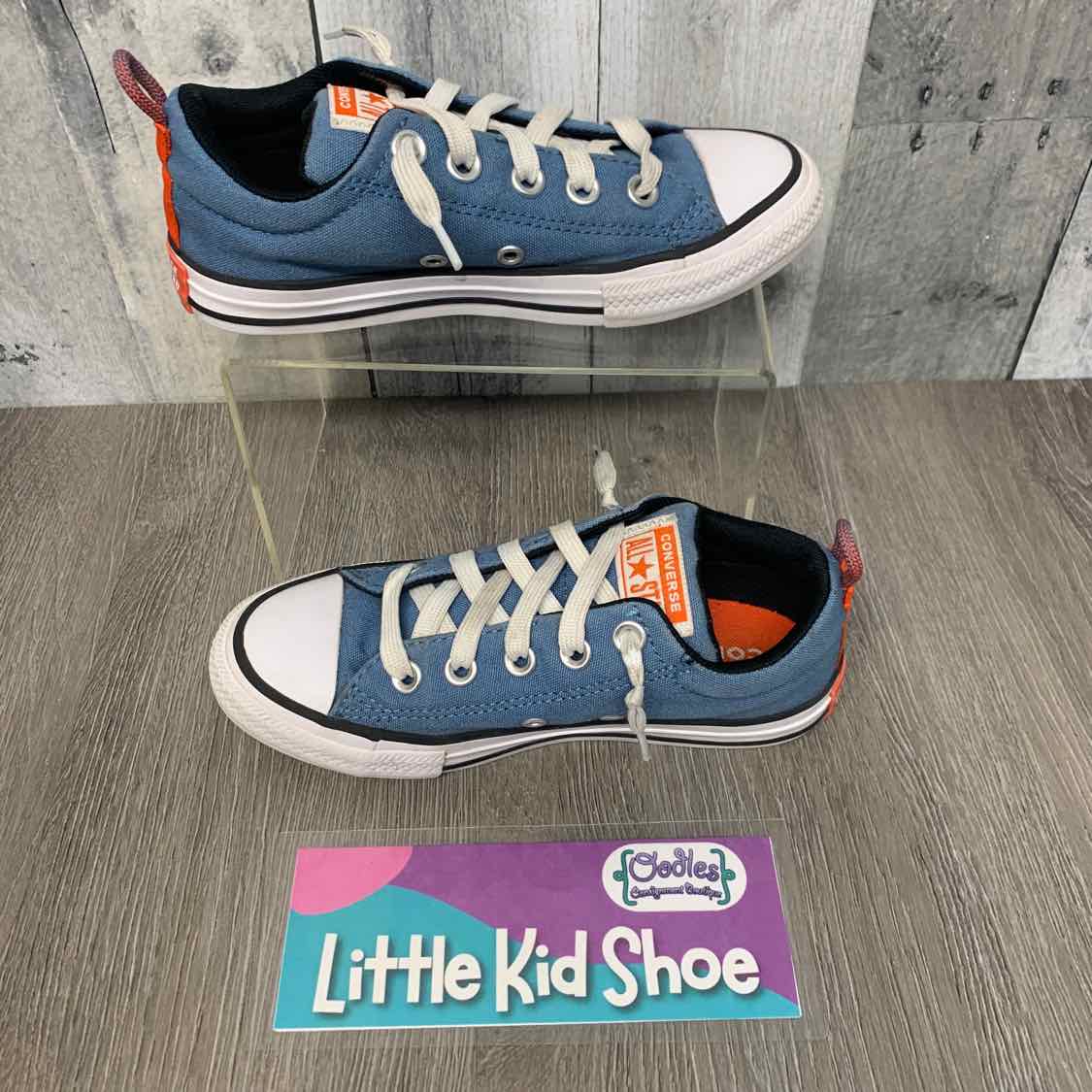 Size 13 Blue/Orange Converse Sneakers