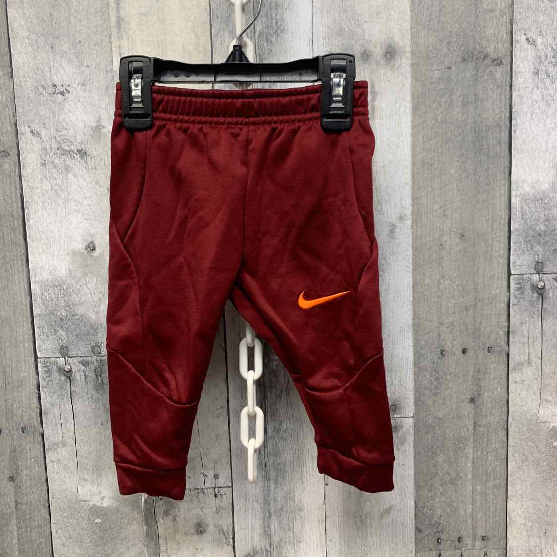 Size 12 Months Burgundy Sport Brand Athletic Pants