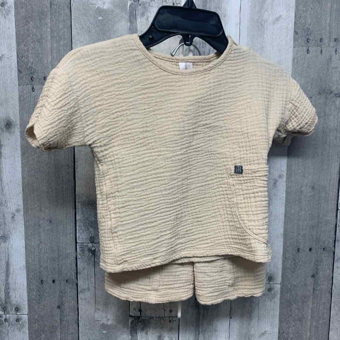 Size 4T Tan Modern Moments by Gerber Shirt/Shorts
