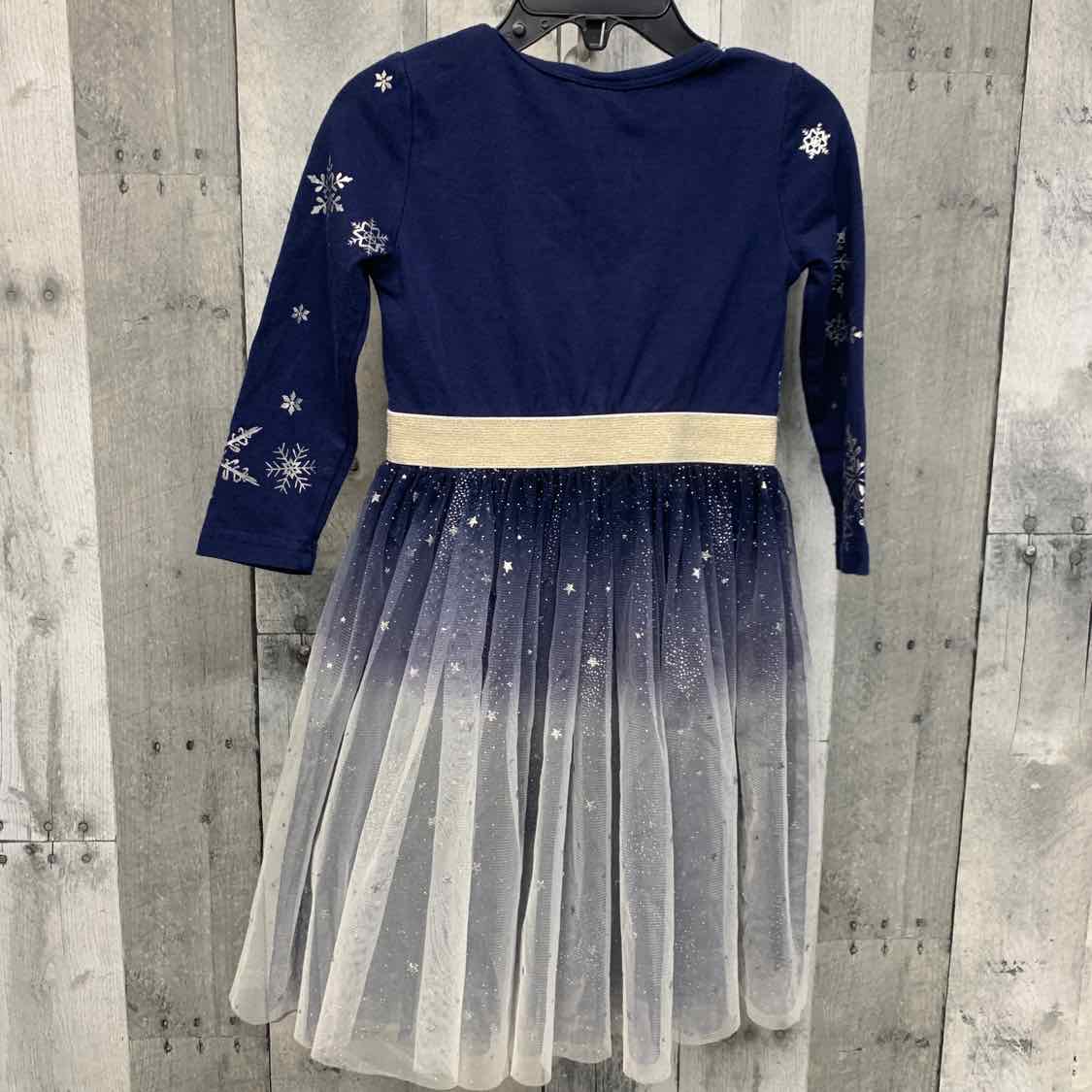 Size 18-24 Months Navy/White Holiday Brands LS Dress