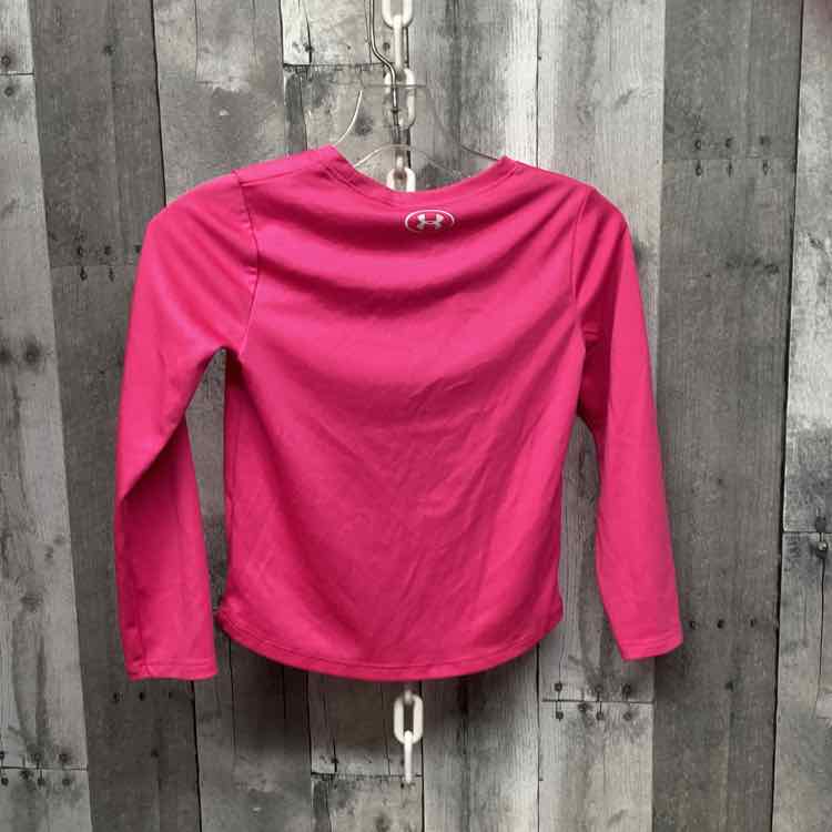 Size 4T Pink/White Sport Brand Long Sleeve Shirt