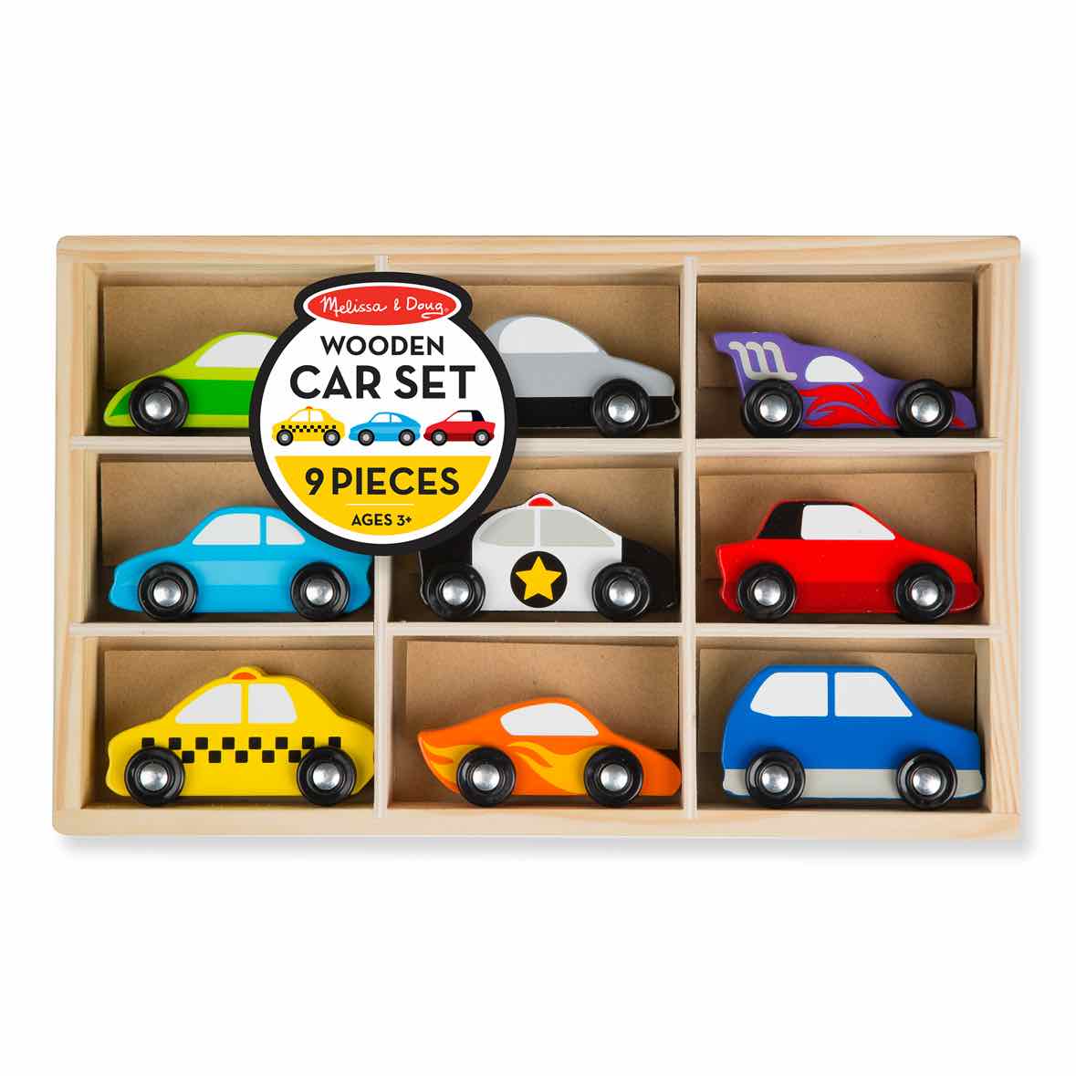 Melissa & Doug Wooden Cars