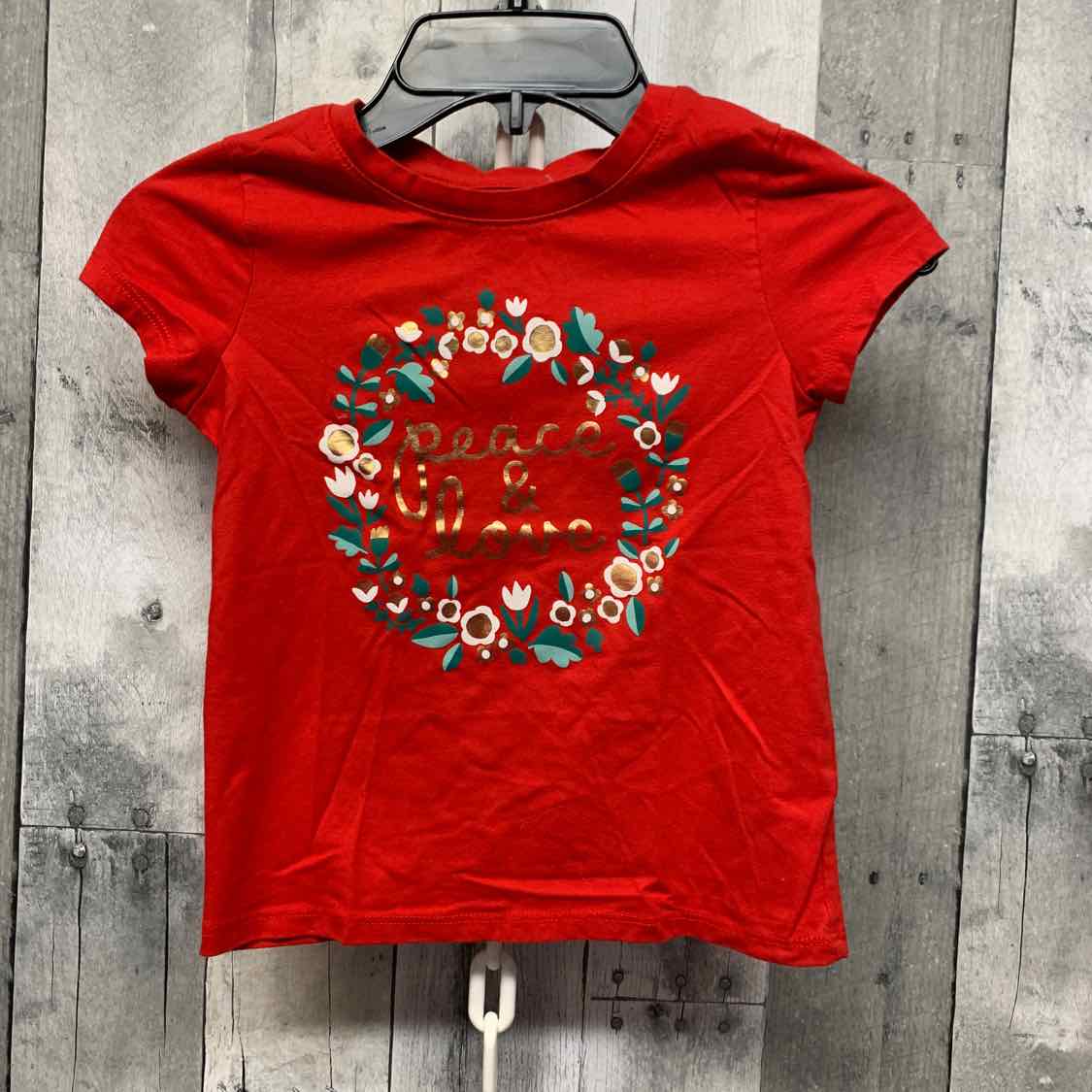 Size 5T Red Cat & Jack T Shirt