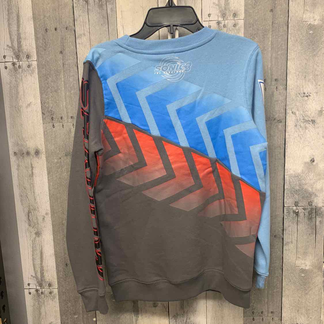 Size Medium Blue/Gray B Brand Sweat Shirt
