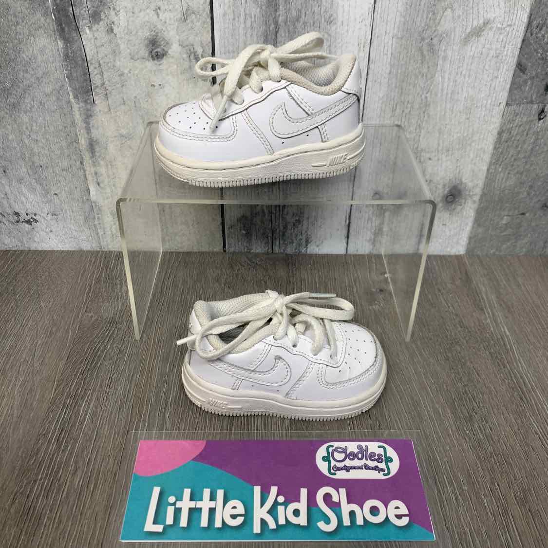 Size 3 White Sport Brand Sneakers