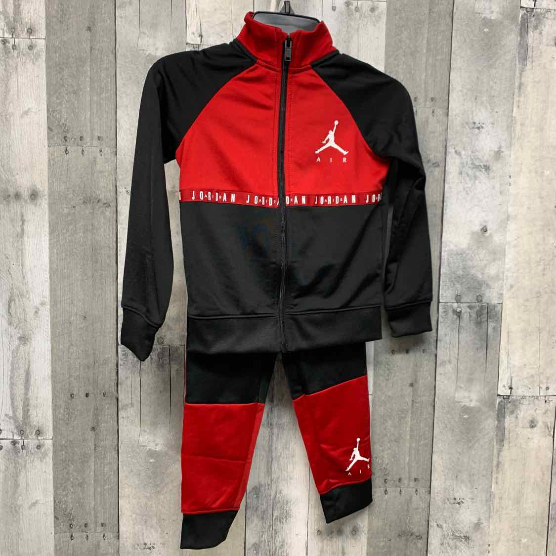 Size 4 Black/Red Sport Brand Jacket/Pants