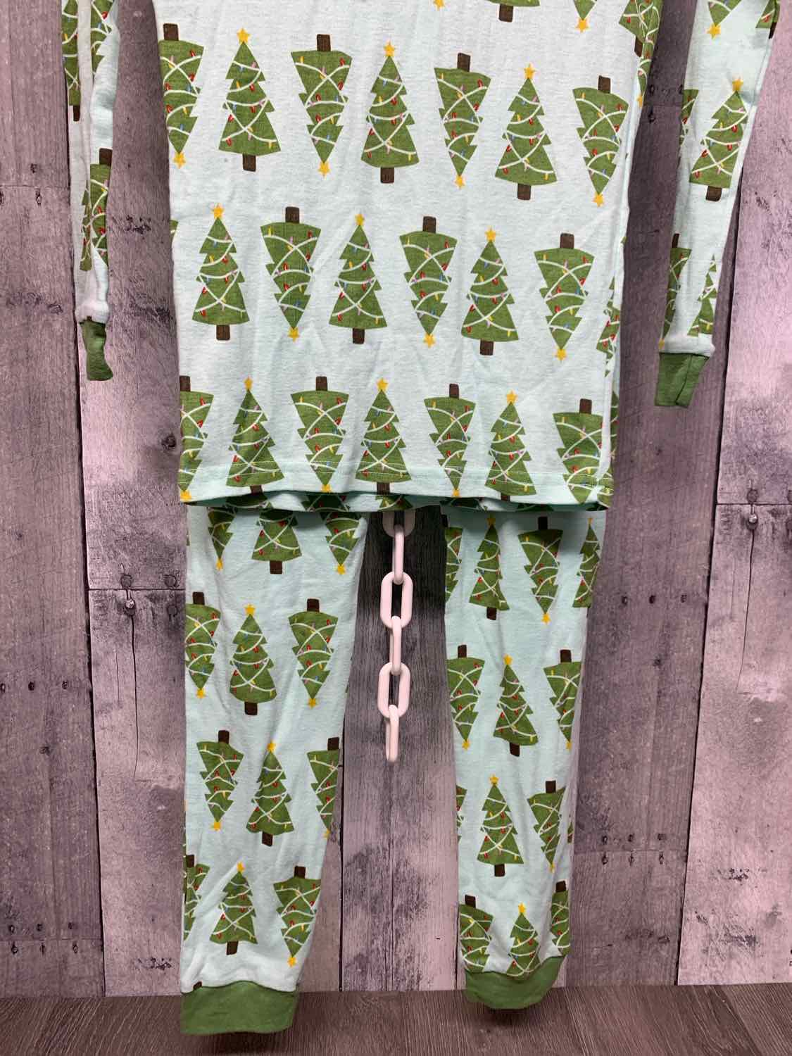 Size 12 Blue/Green B Brand 2pc PJs