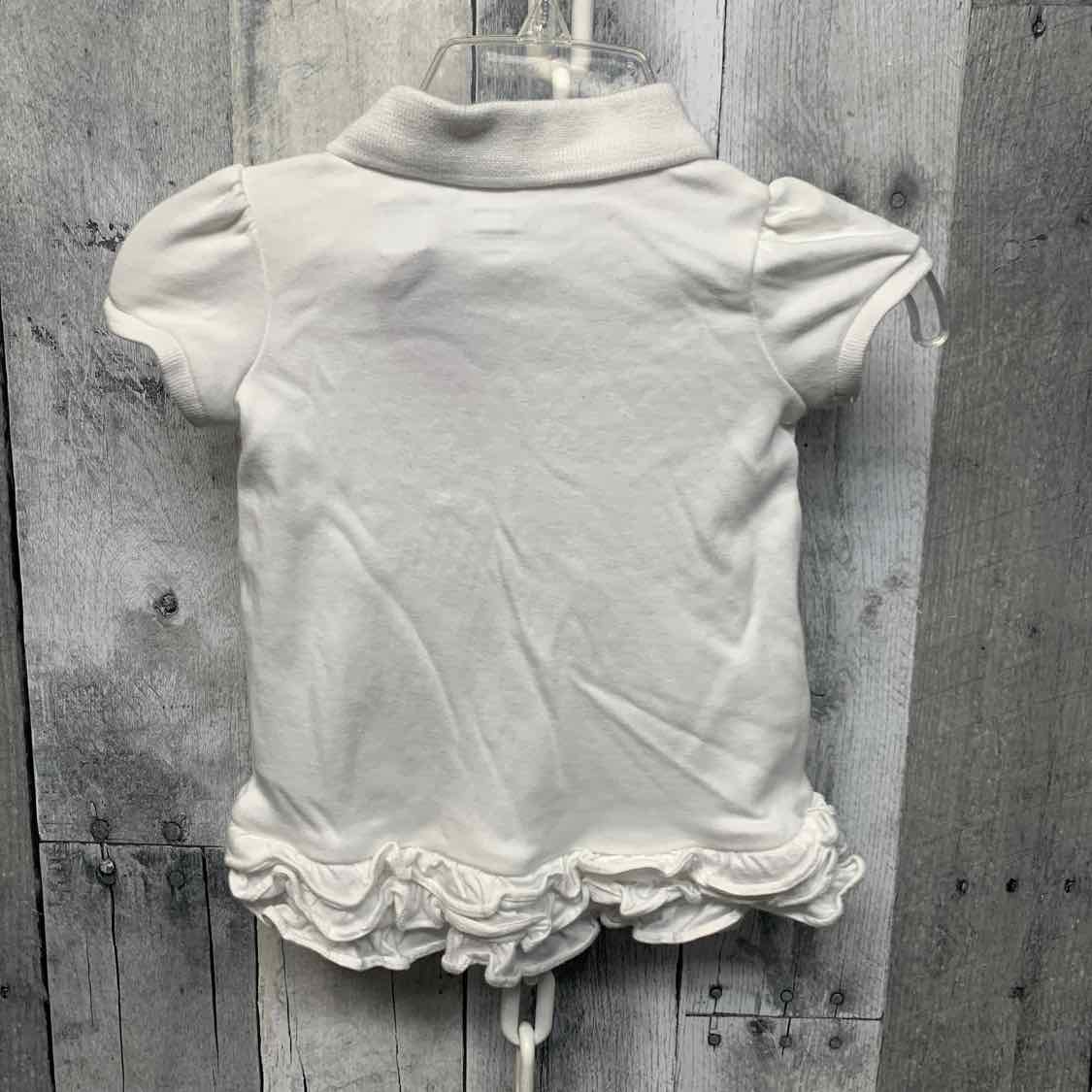 Size 3 Months White Print Ralph Lauren Dress