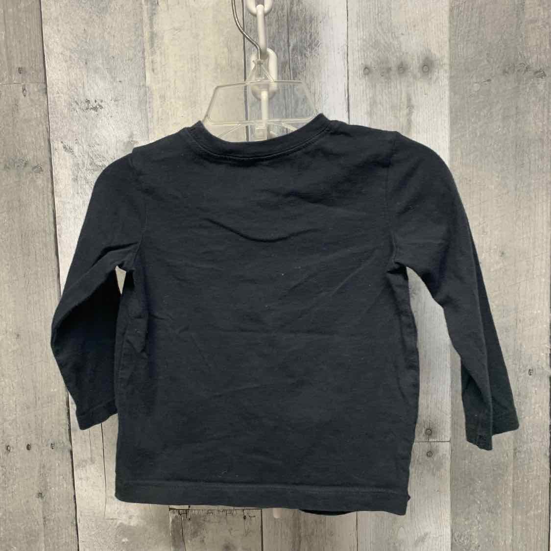 Size 18 Months Black Osh Kosh Long Sleeve Shirt