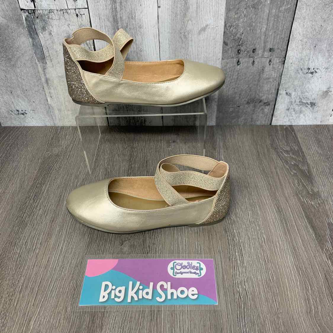 Size 2 Gold Copper Key Flats