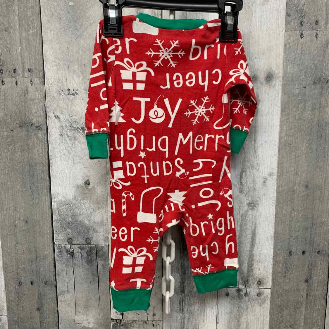 Size 3 Months Red/Green Carter's Romper