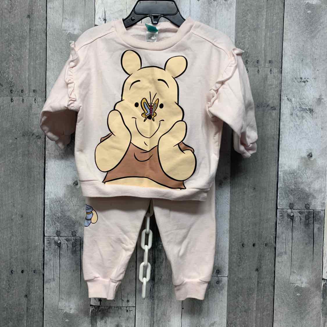 Size 12 Months Pink Disney Sweats - 2pc