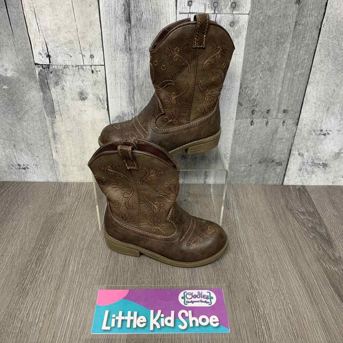 Size 9 Brown Cat & Jack Boots