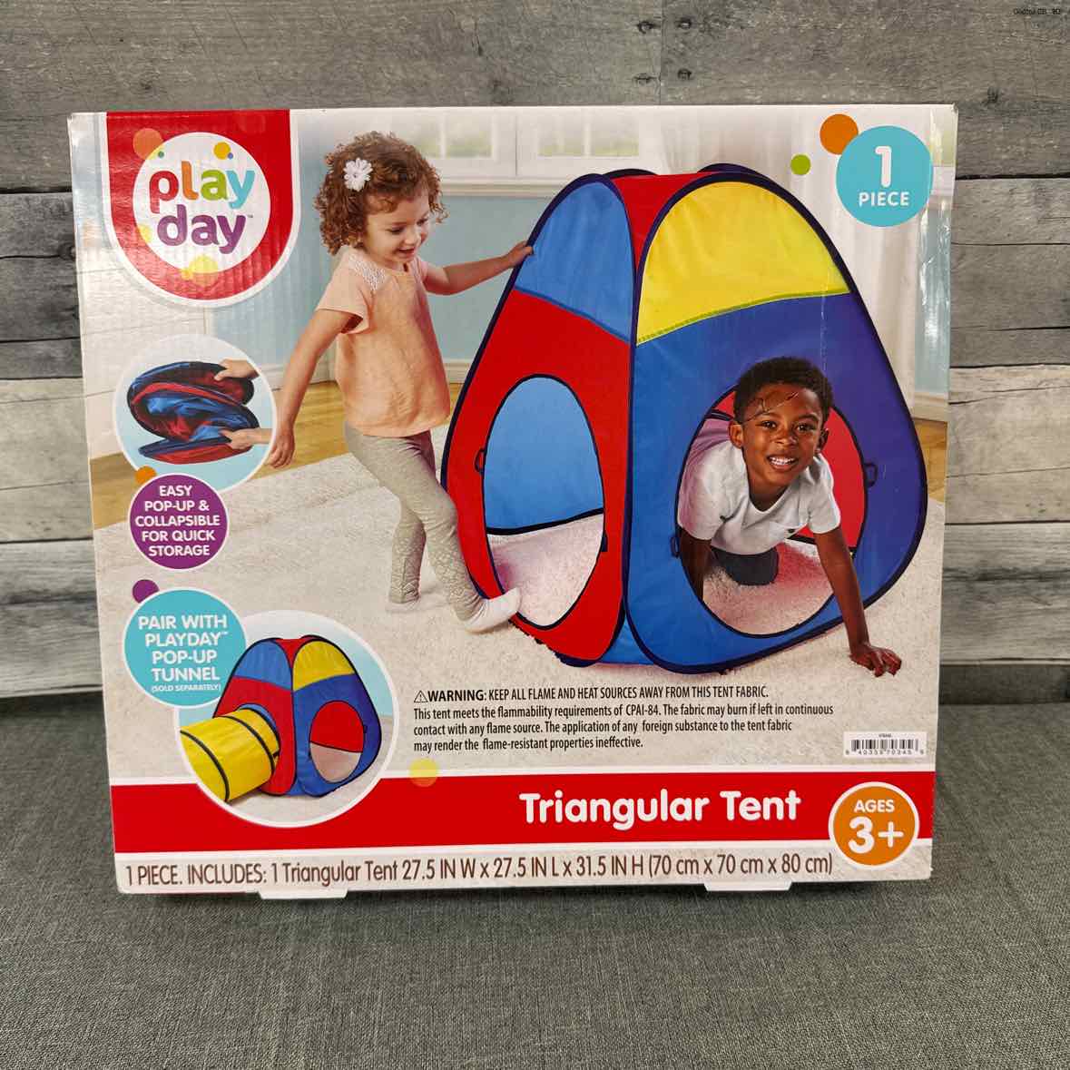 Play Day Red/Blue Play Tent