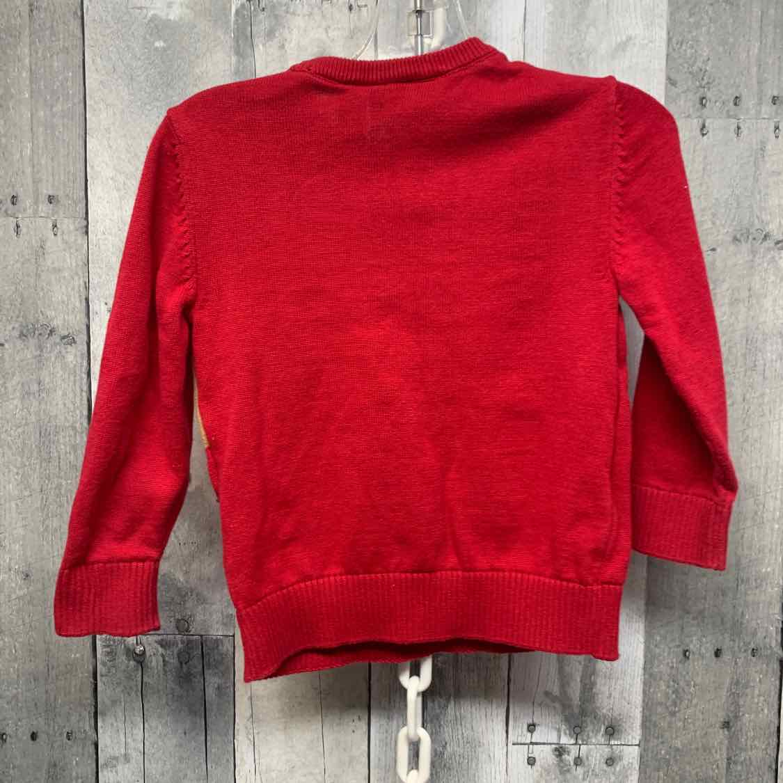 Size 2T Red Graphic Children's Place Sweater