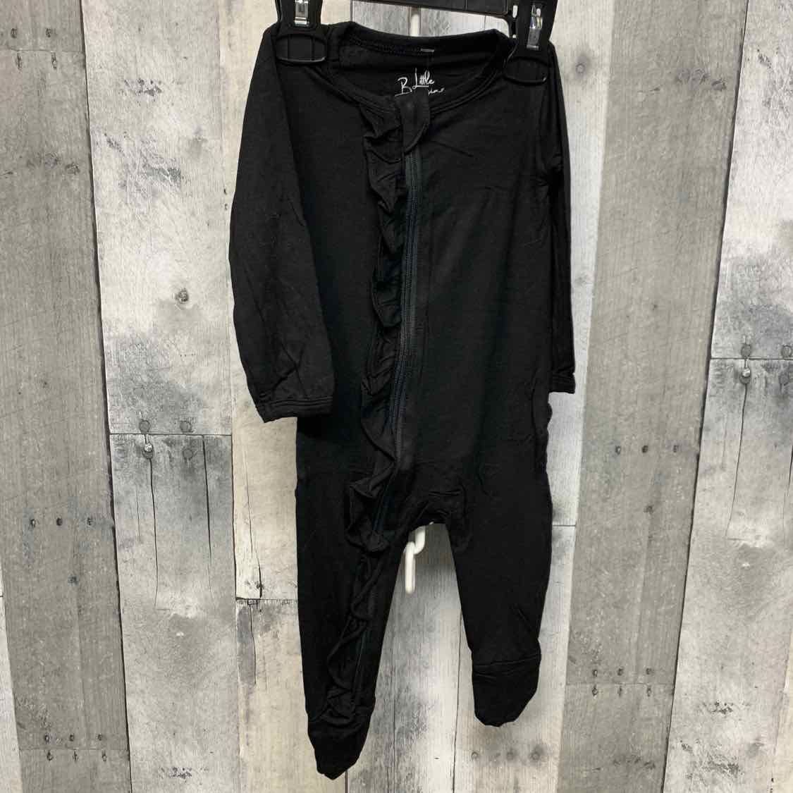 Size 3-6 Months Black Little Buggins Romper