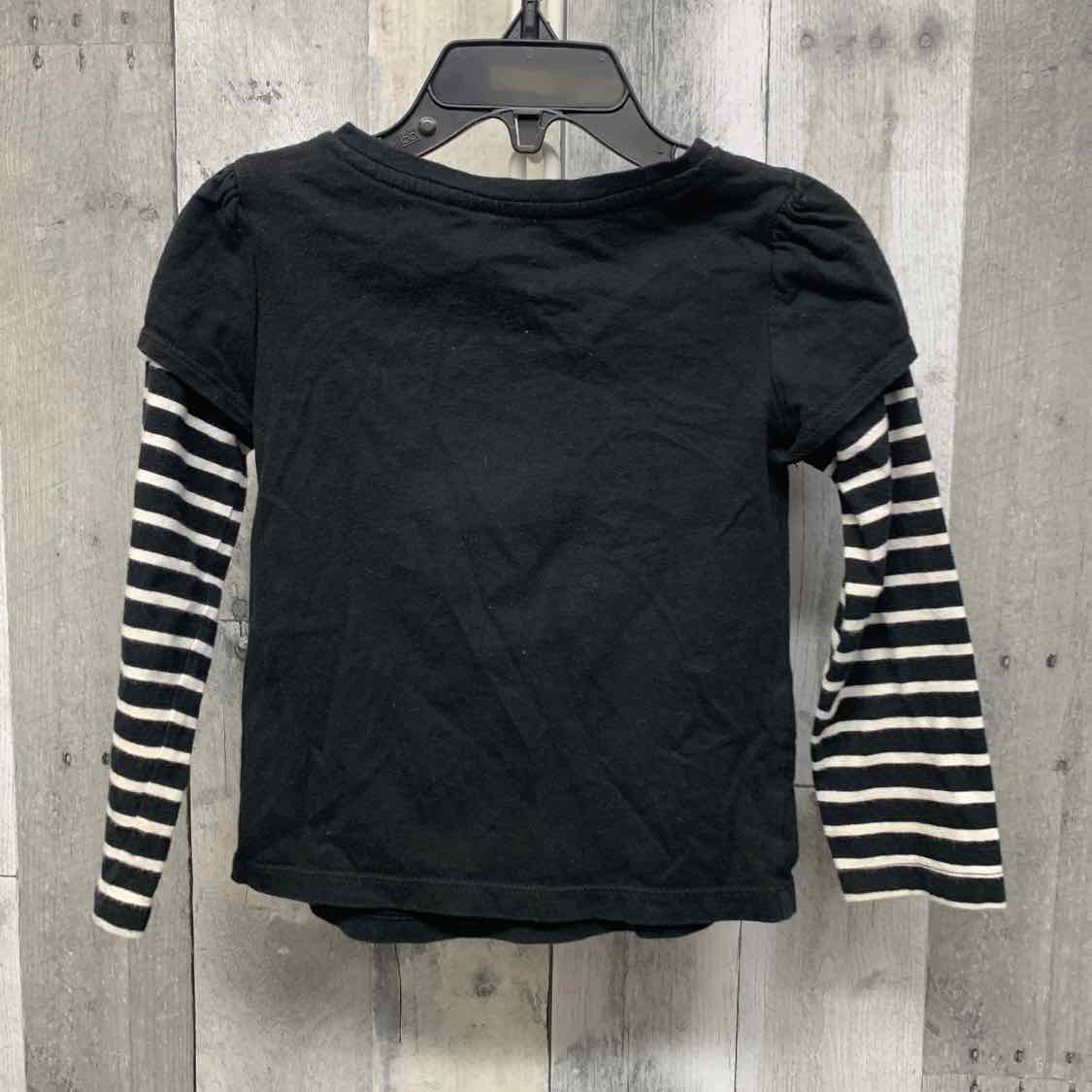 Size 3T Black Gap Long Sleeve Shirt