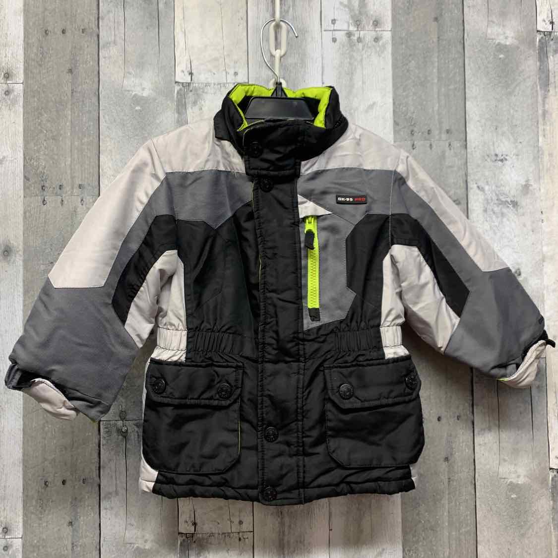 Size 2T Green/Gray Osh Kosh Snow Jacket