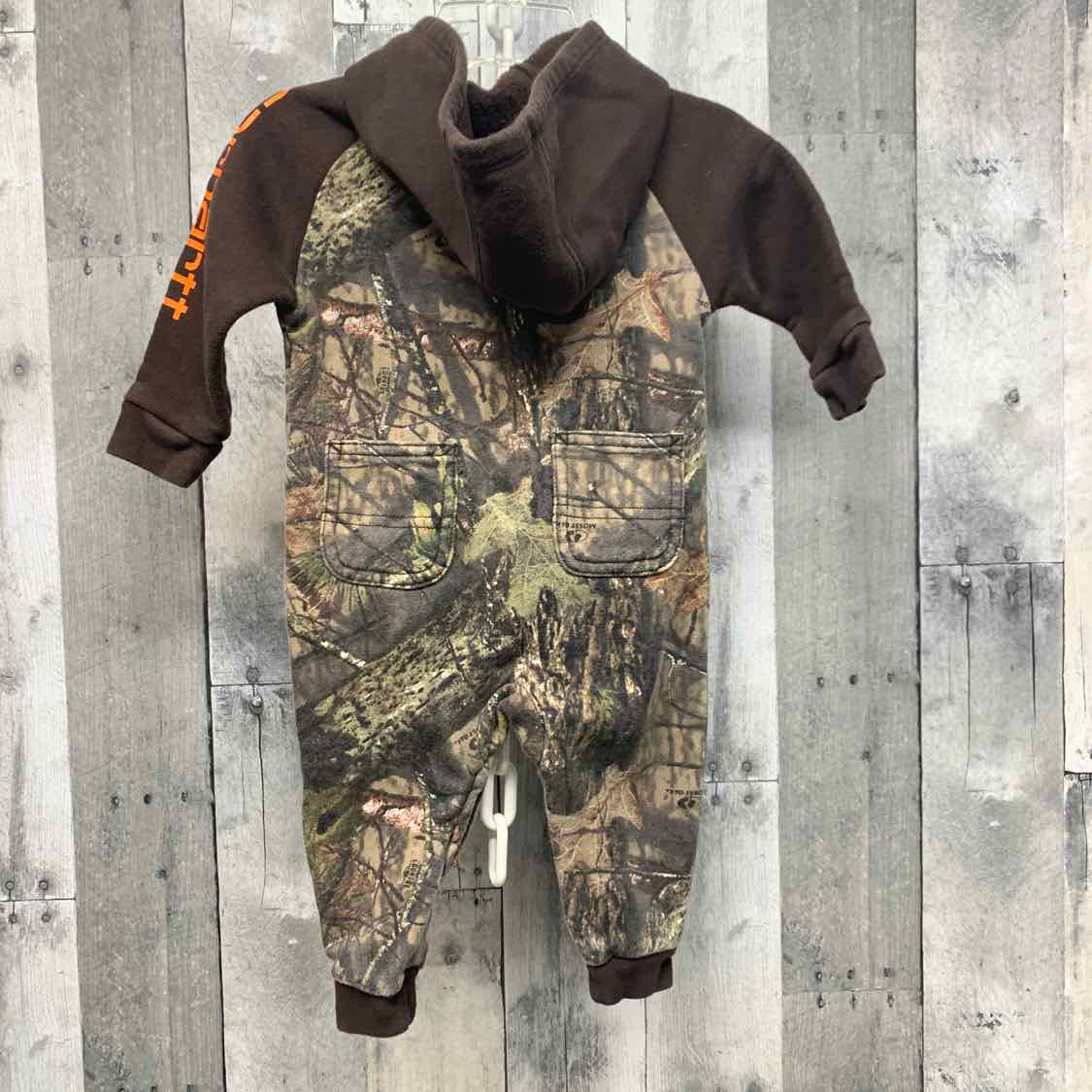 Size 6 Months Brown Camo Carhartt Light Jacket