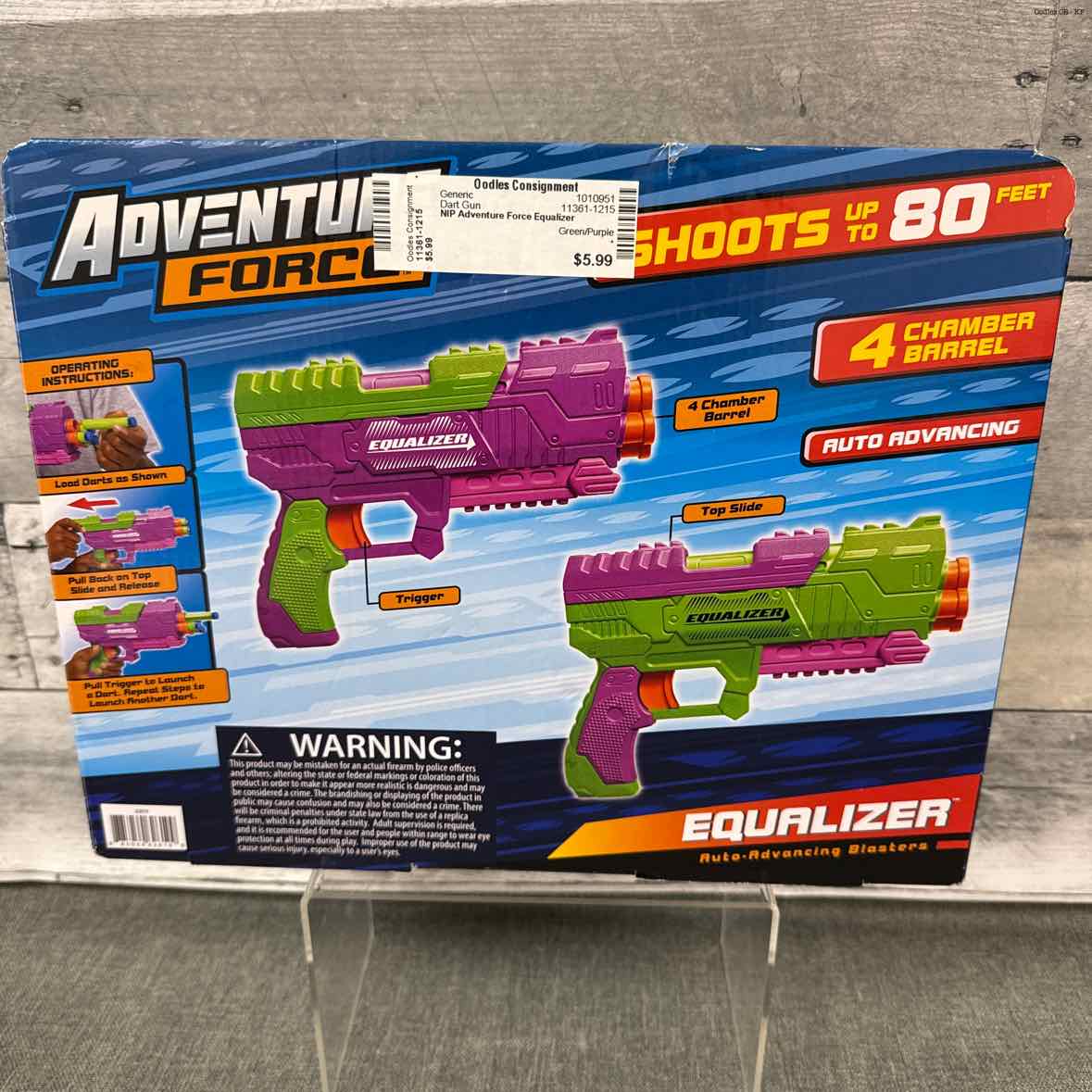 Generic Green/Purple Dart Gun