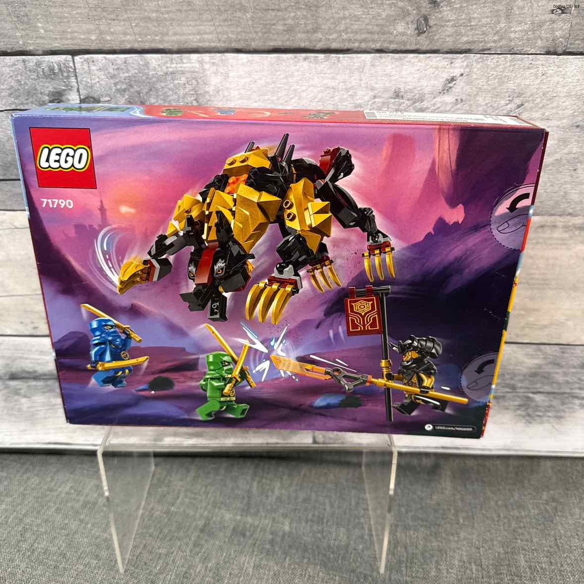 Lego Purple/Yellow Building Set