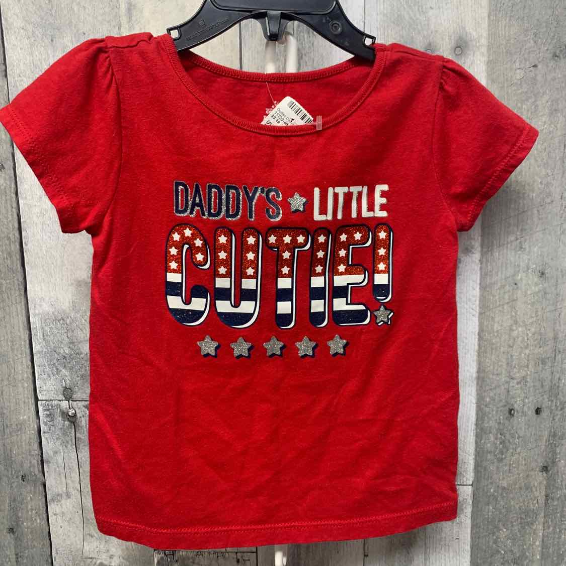 Size 3T Red/Blue Holiday Brands T Shirt