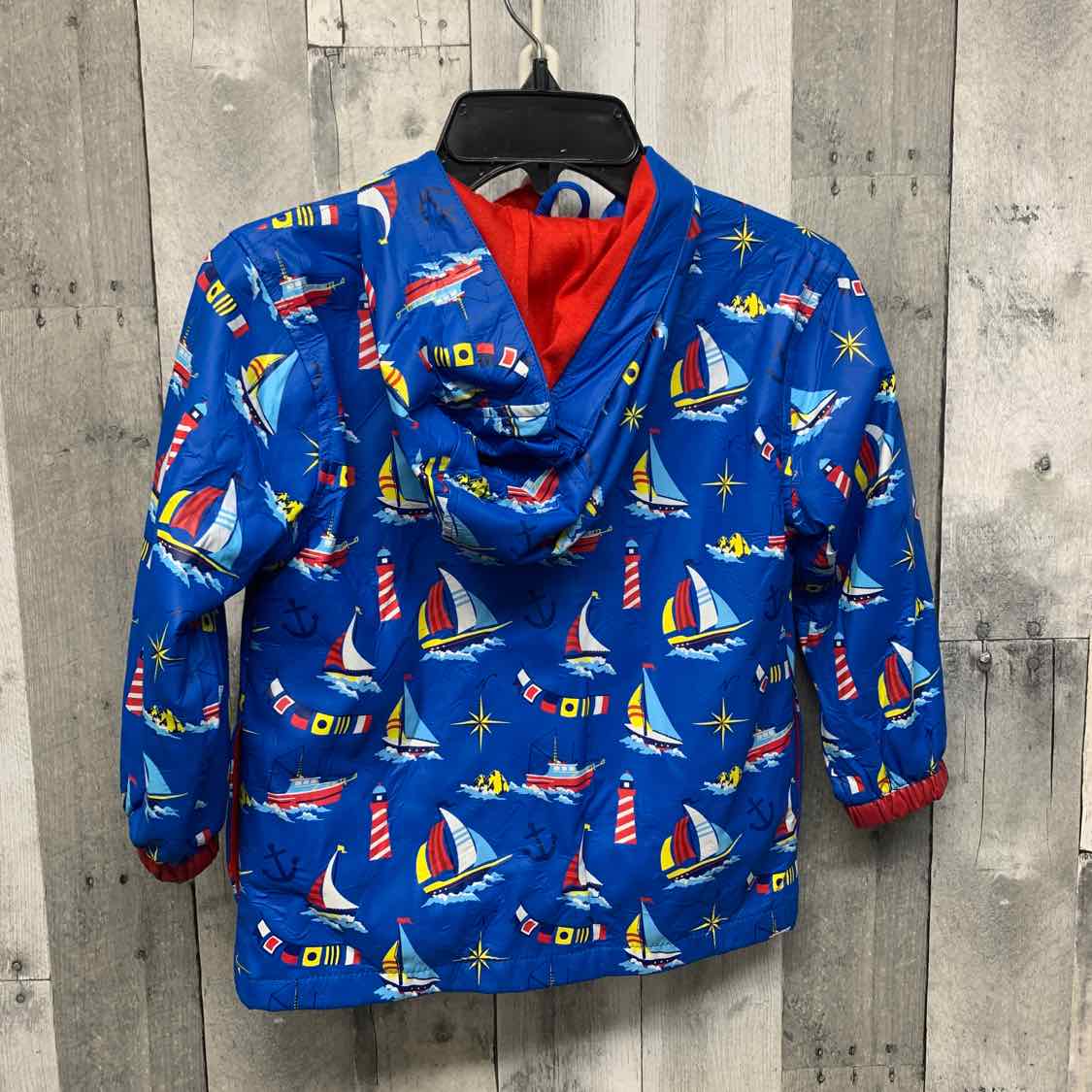 Size 4T Blue Print B Brand Light Jacket
