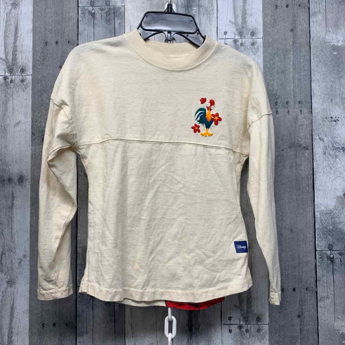 Size 5/6 Ivory Graphic Disney Parks Long Sleeve Shirt