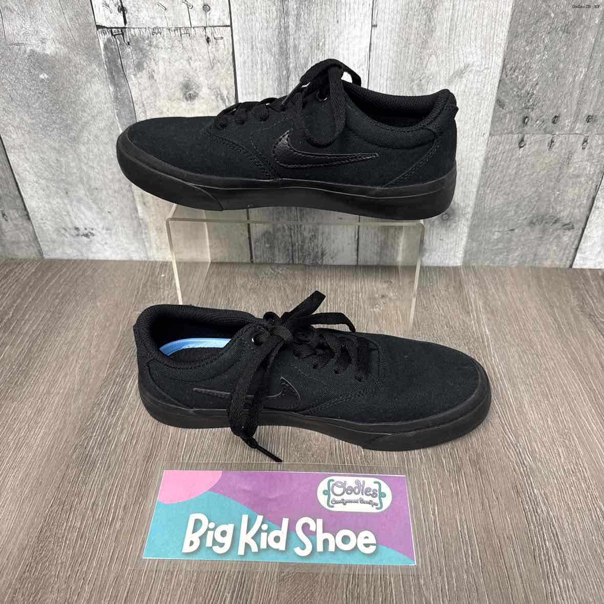 Size 4.5 Black Sport Brand Sneakers