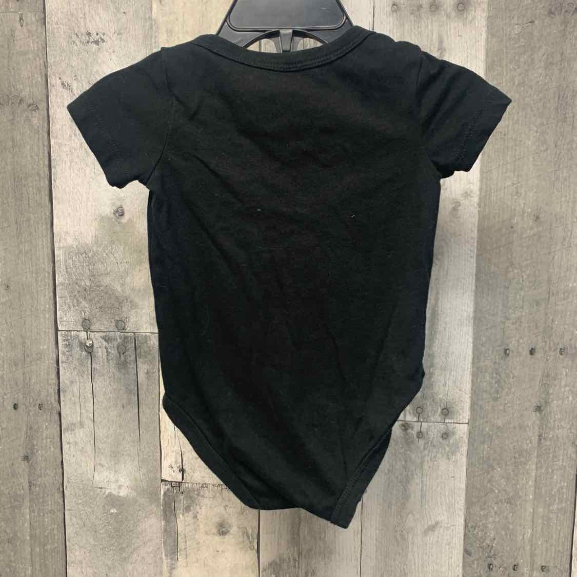 Size 6 Months Black Sport Brand Bodysuit