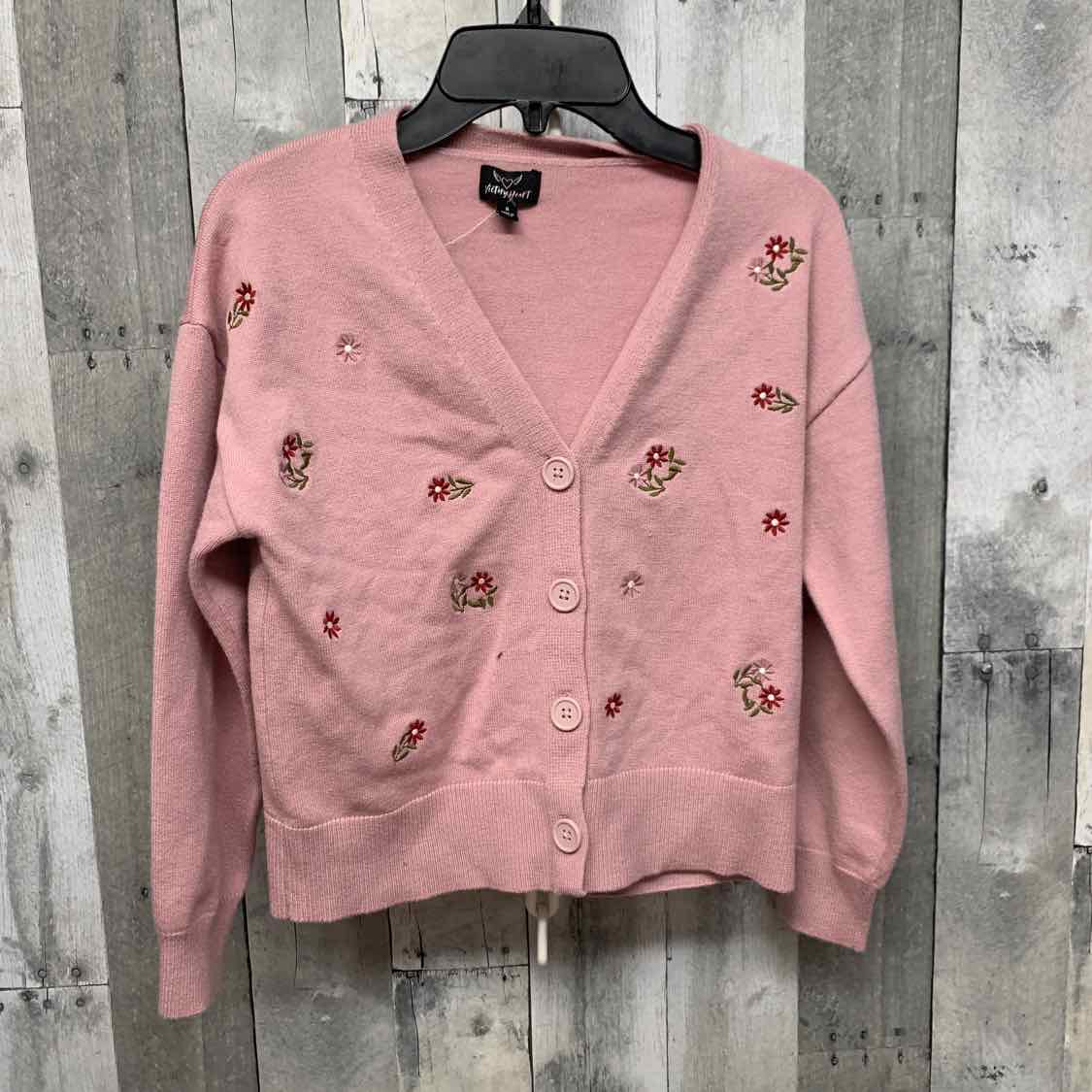 Size 8 Pink B Brand Cardigan