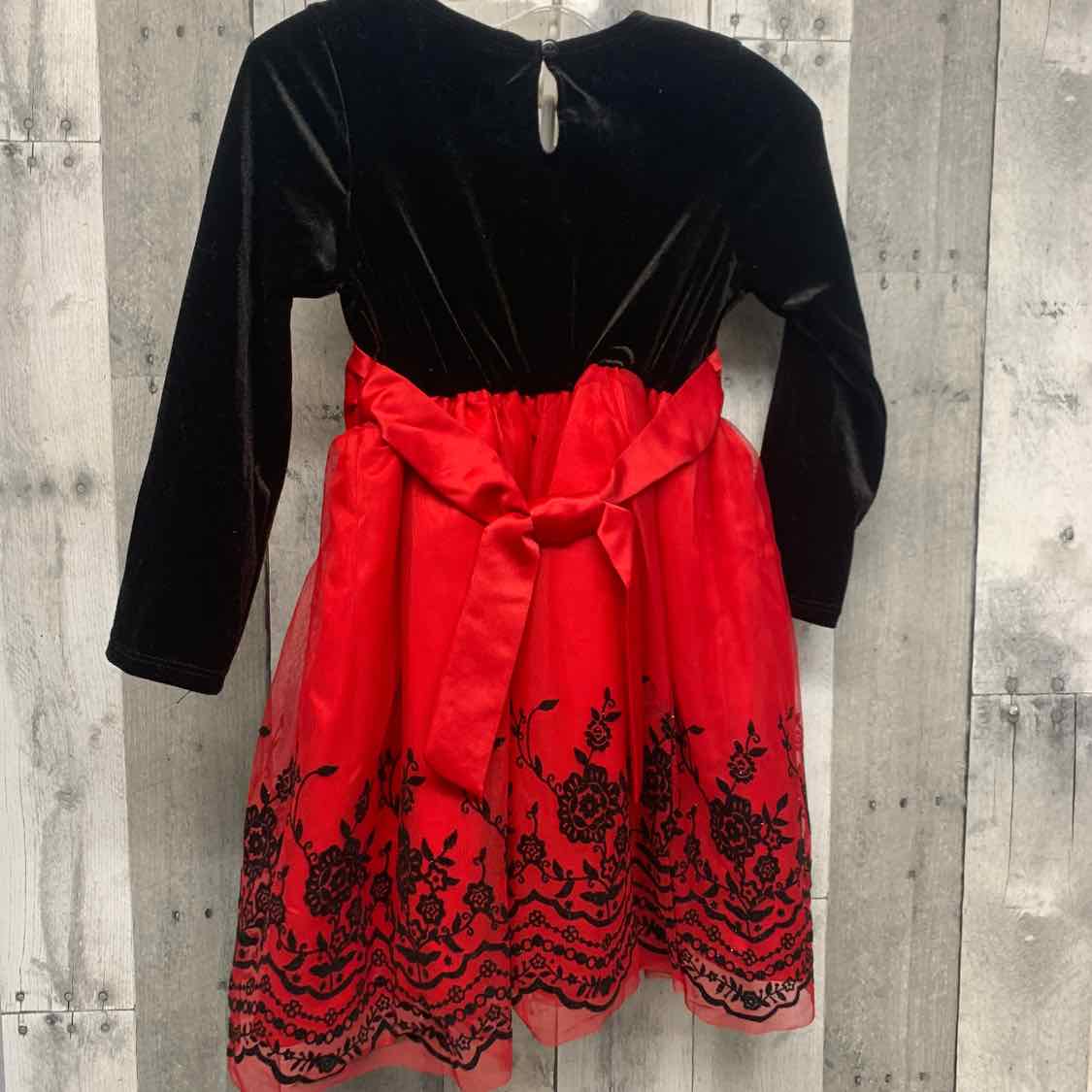 Size 5 Black/Red Rare Editions Dress - Party