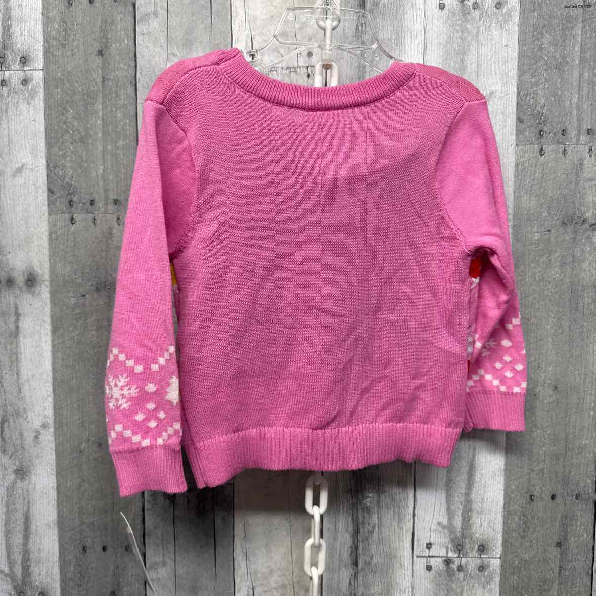 Size 3T Pink Print Jumping Beans Sweater