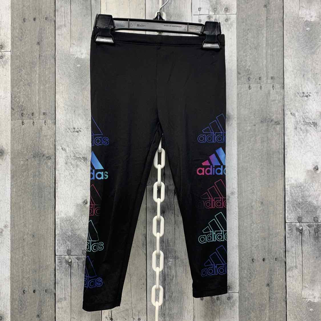 Size 4T Black Print Sport Brand Leggings