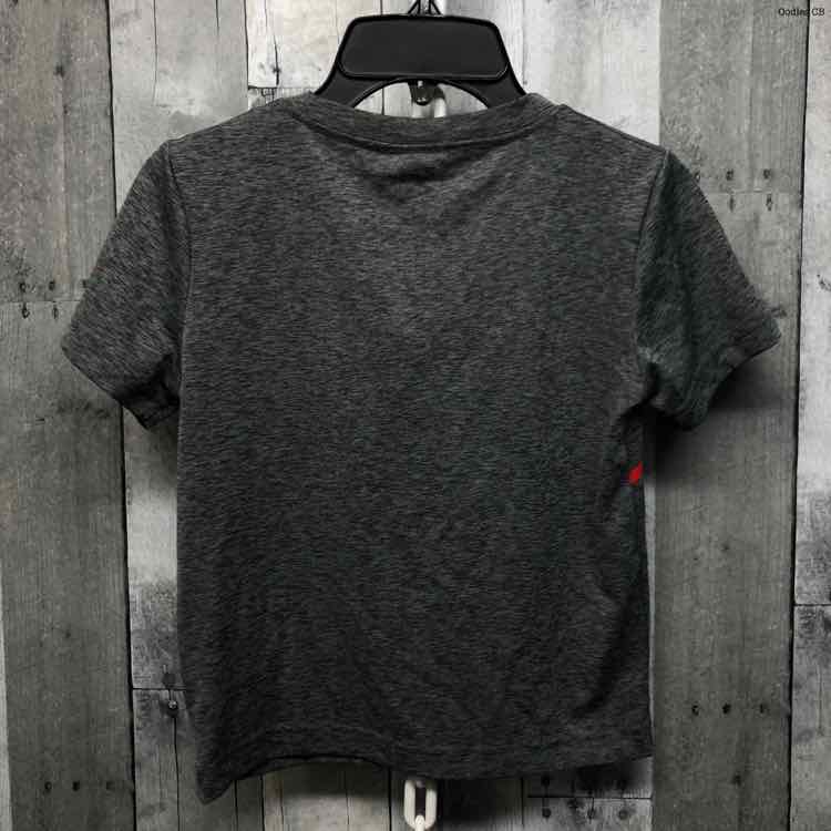 Size 7 Gray Graphic Sport Brand T Shirt