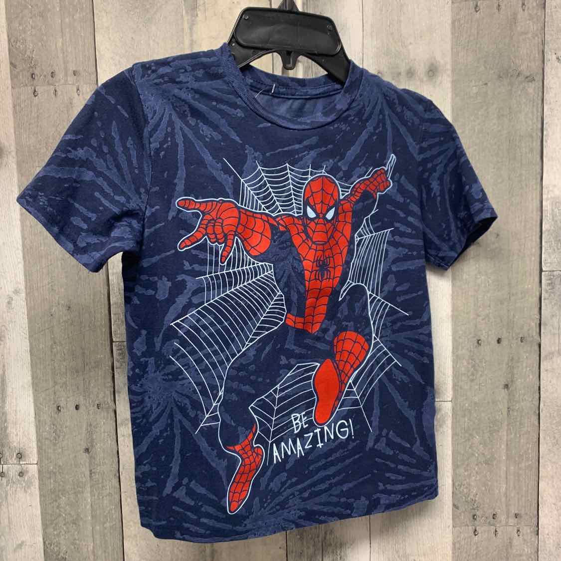 Size 6 Blue Graphic Marvel T Shirt