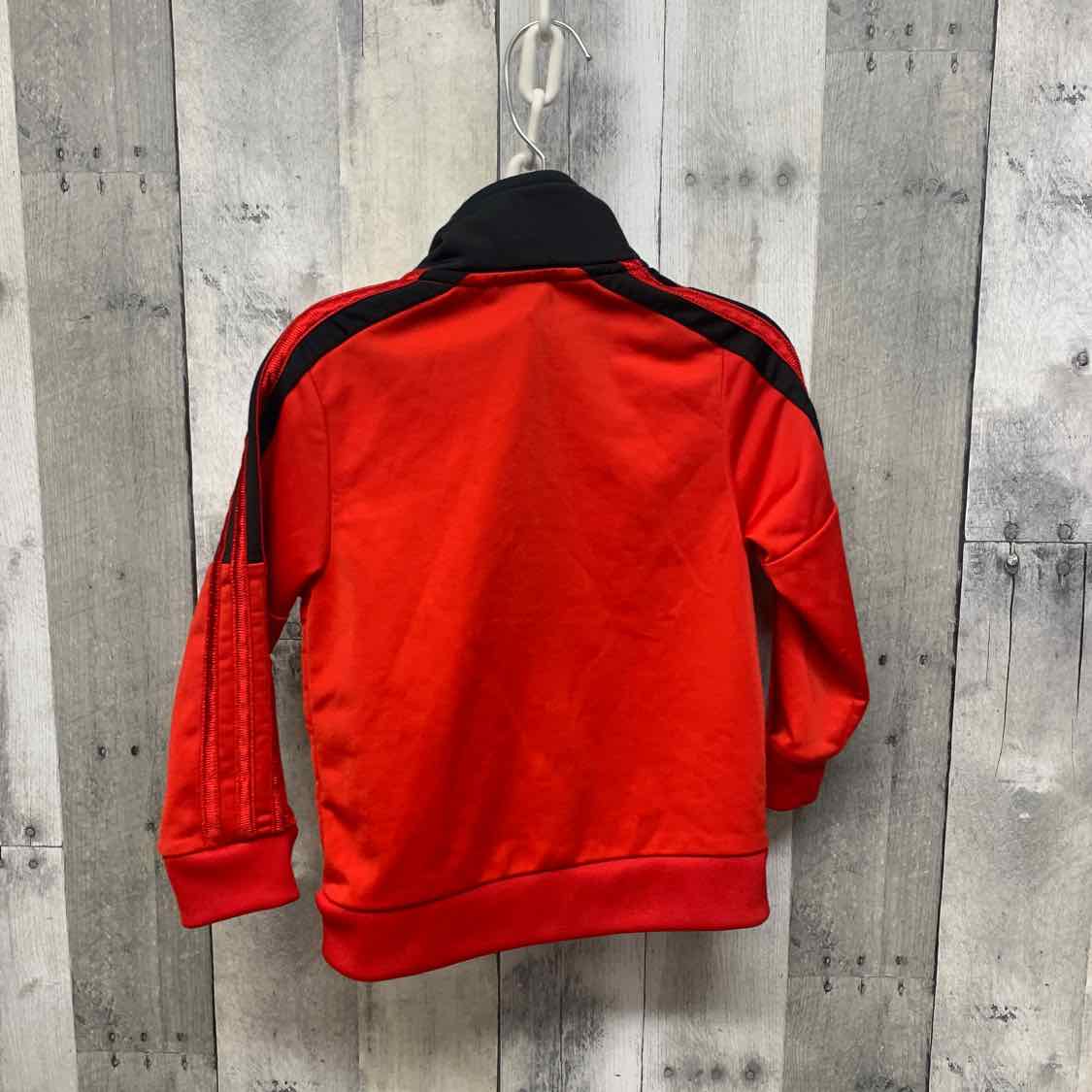 Size 2T Red/Black Sport Brand Light Jacket
