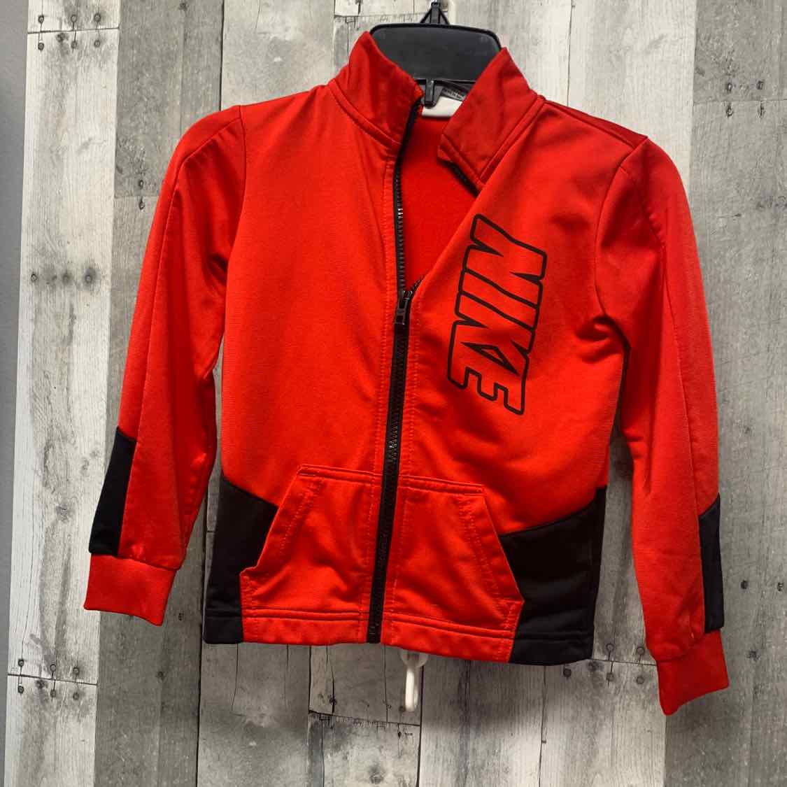 Size 4T Red/Black Sport Brand Light Jacket