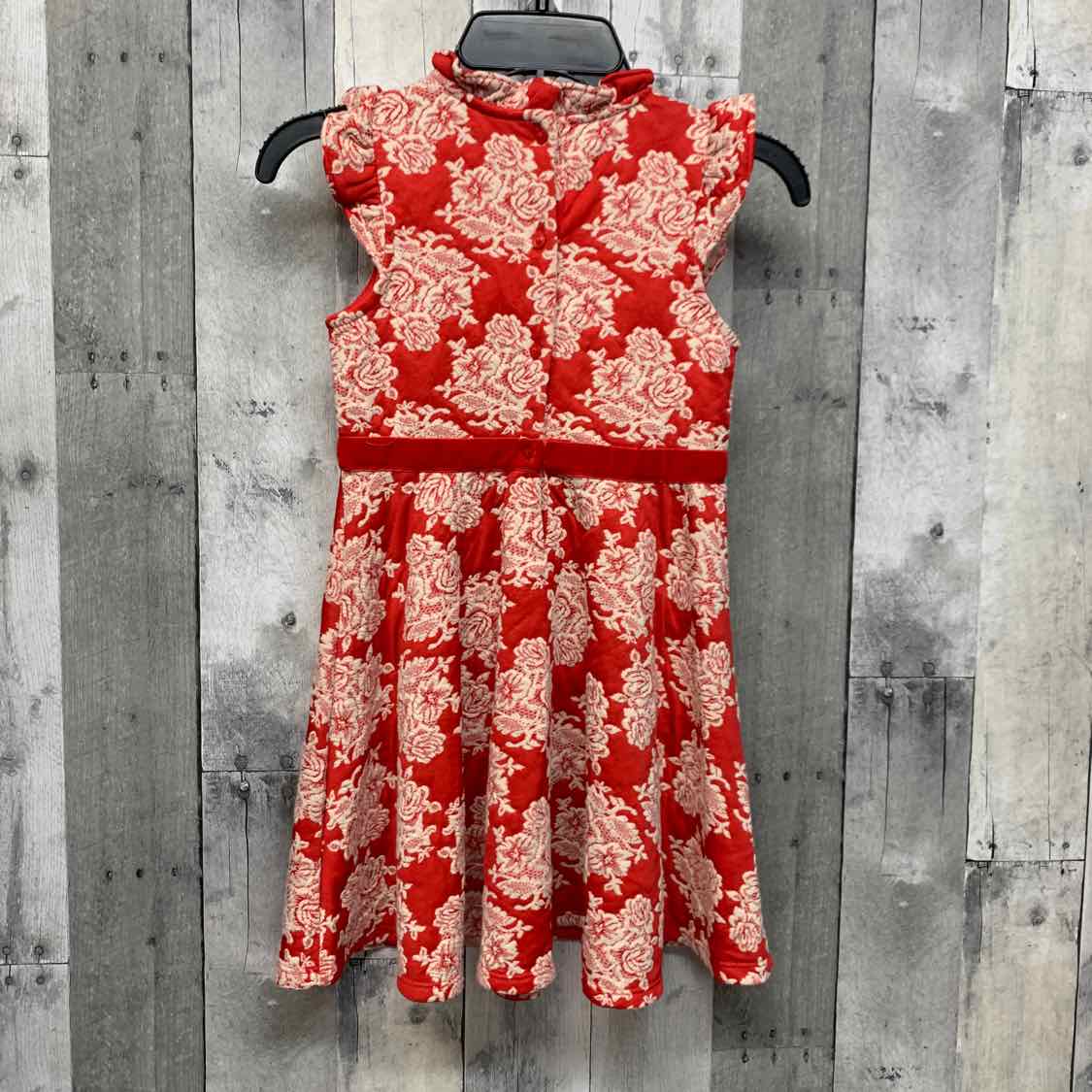 Size 6 Red/Ivory Janie & Jack Dress