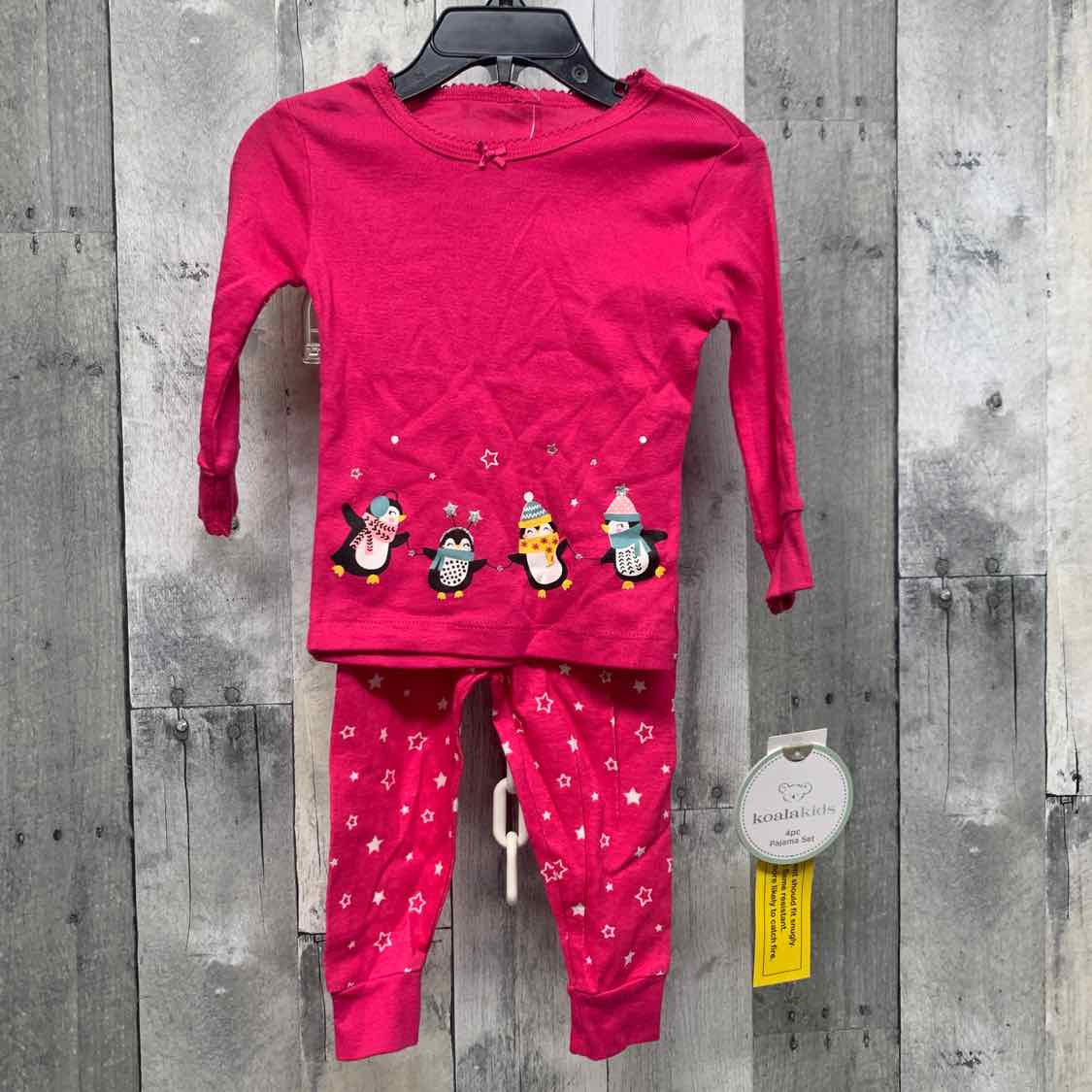 Size 12 Months Pink Koala Baby/Kids 2pc PJs