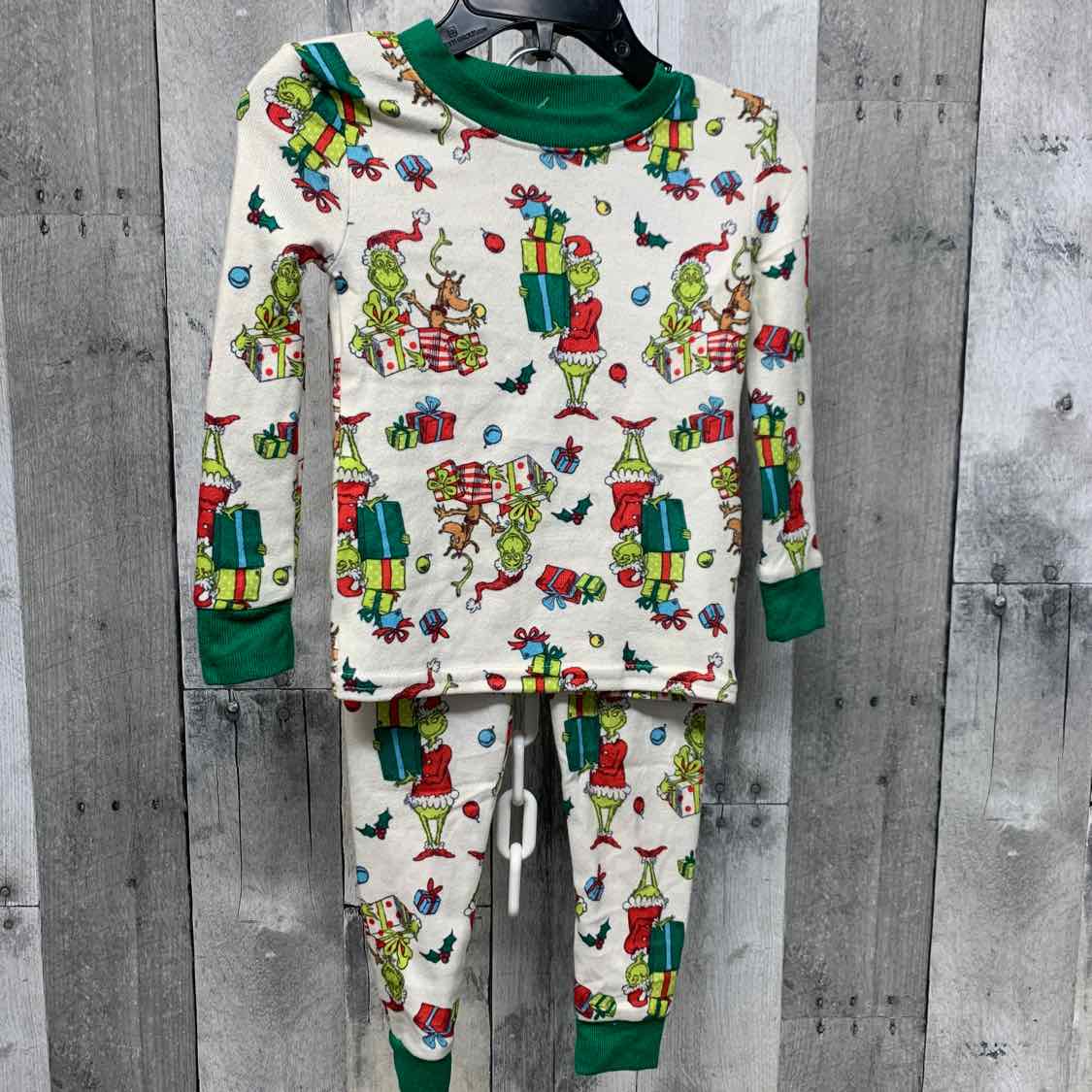 Size 18 Months Red/Green B Brand 2pc PJs