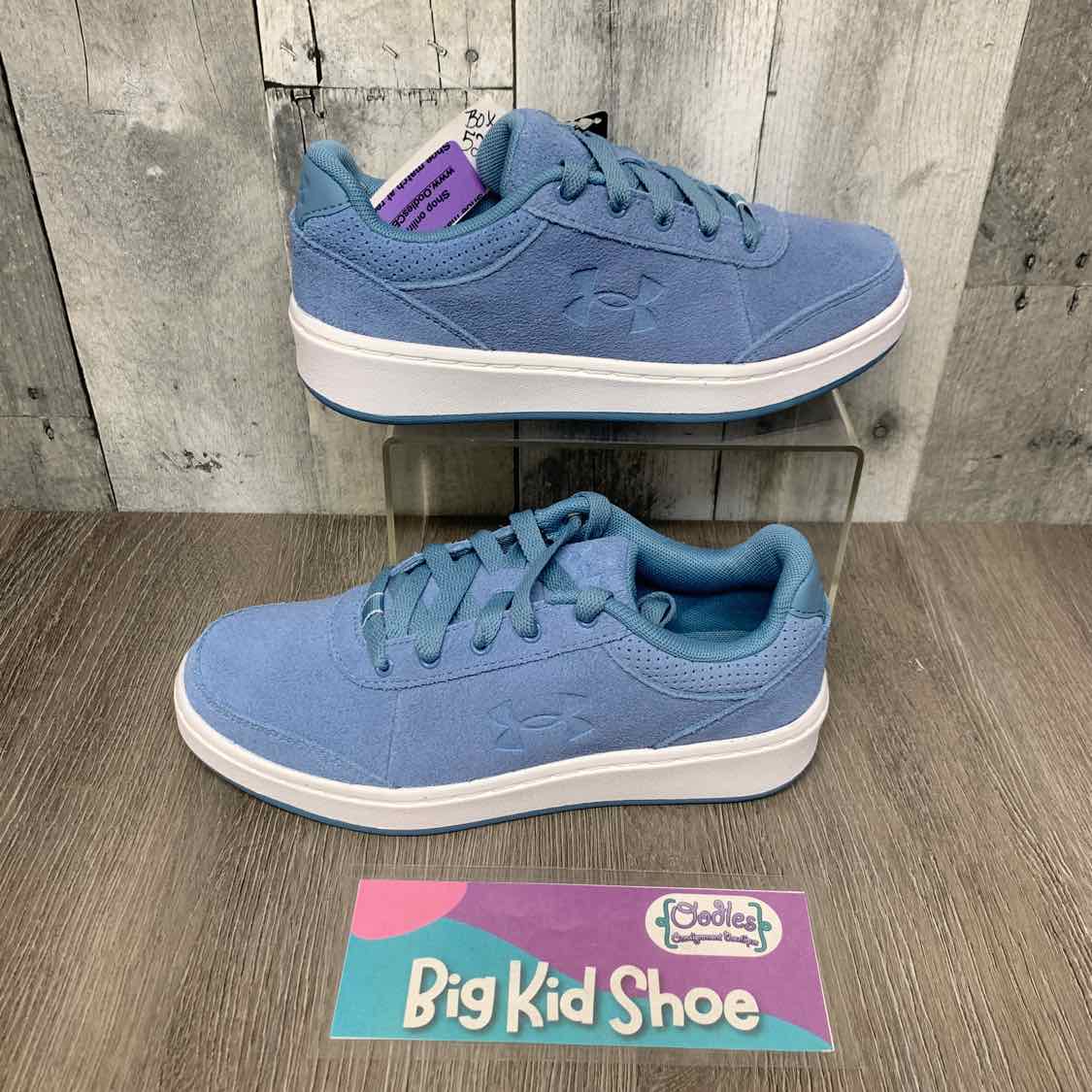 Size 4.5 Blue/White Sport Brand Sneakers