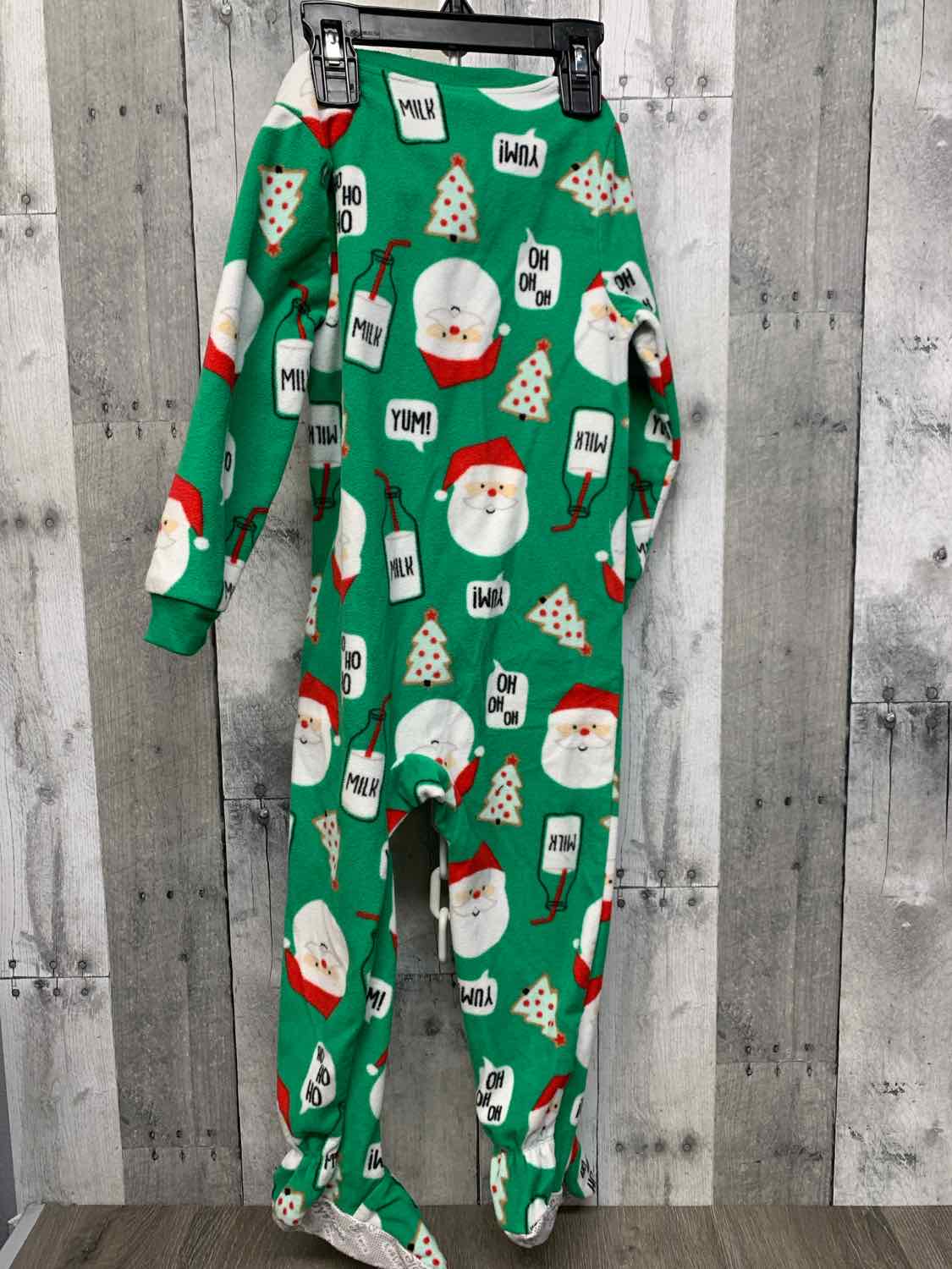 Size 3T Green Simple Joys Footy PJs