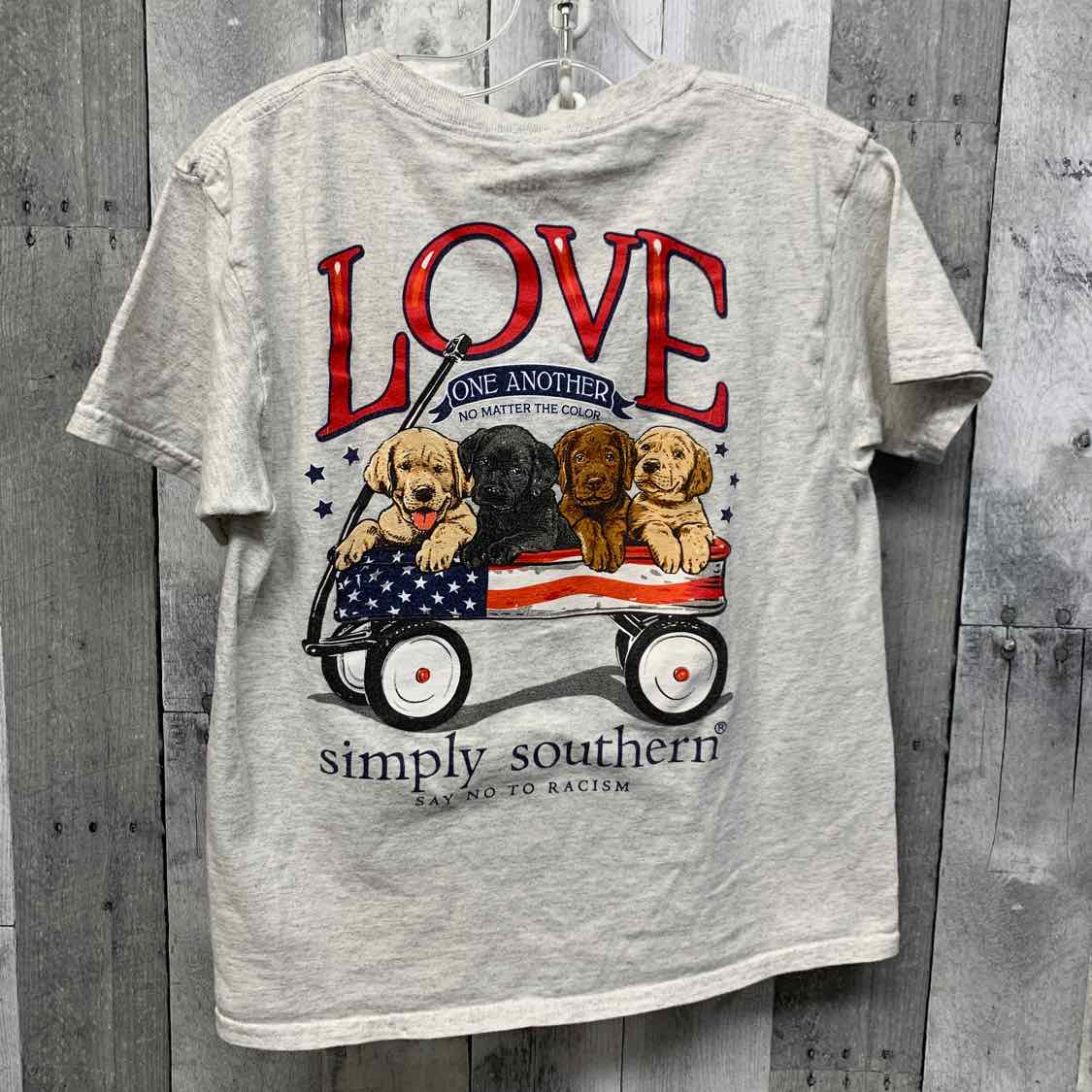 Size Small Gray Simply Southern T Shirt