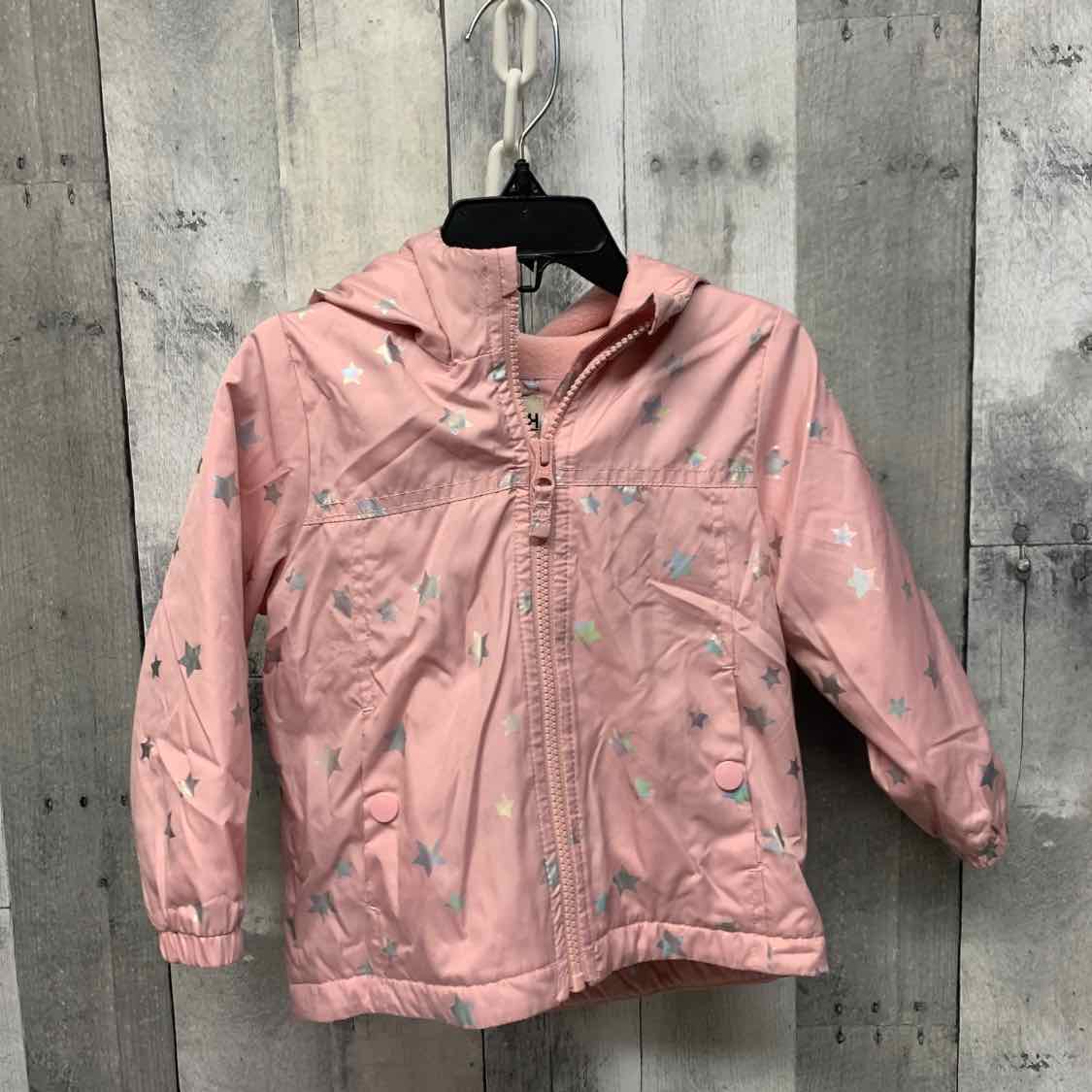 Size 24 Months Pink/Silver Osh Kosh Light Jacket